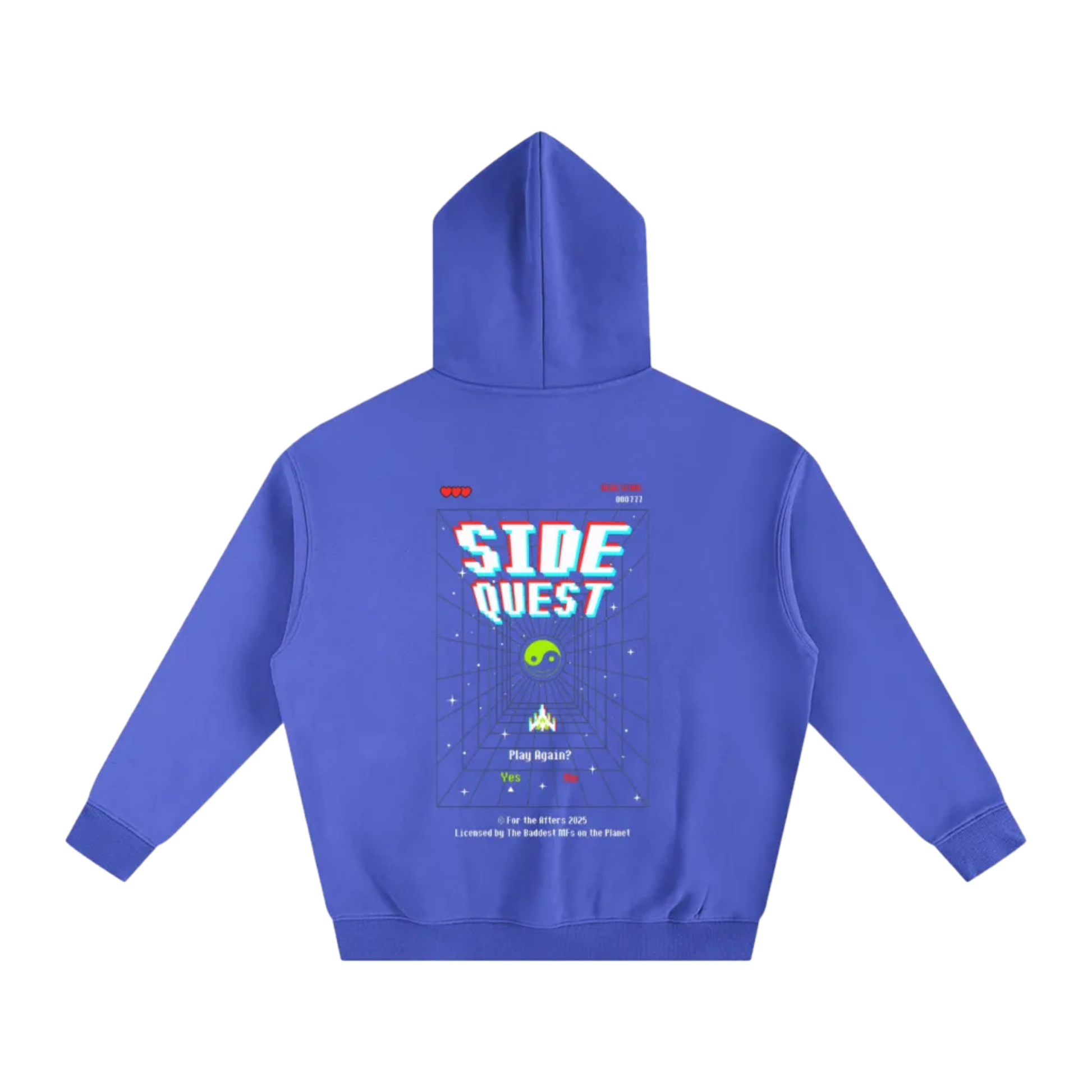 Side Quest | Oversized Fleeced Hoodie