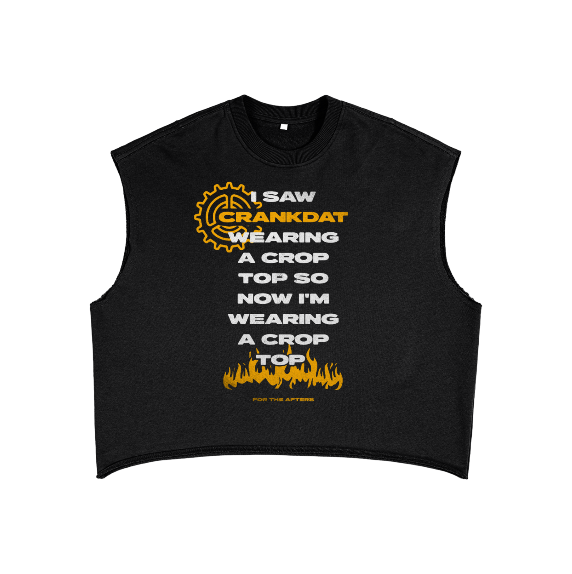Crank Top | French Terry Boxy Tank Top