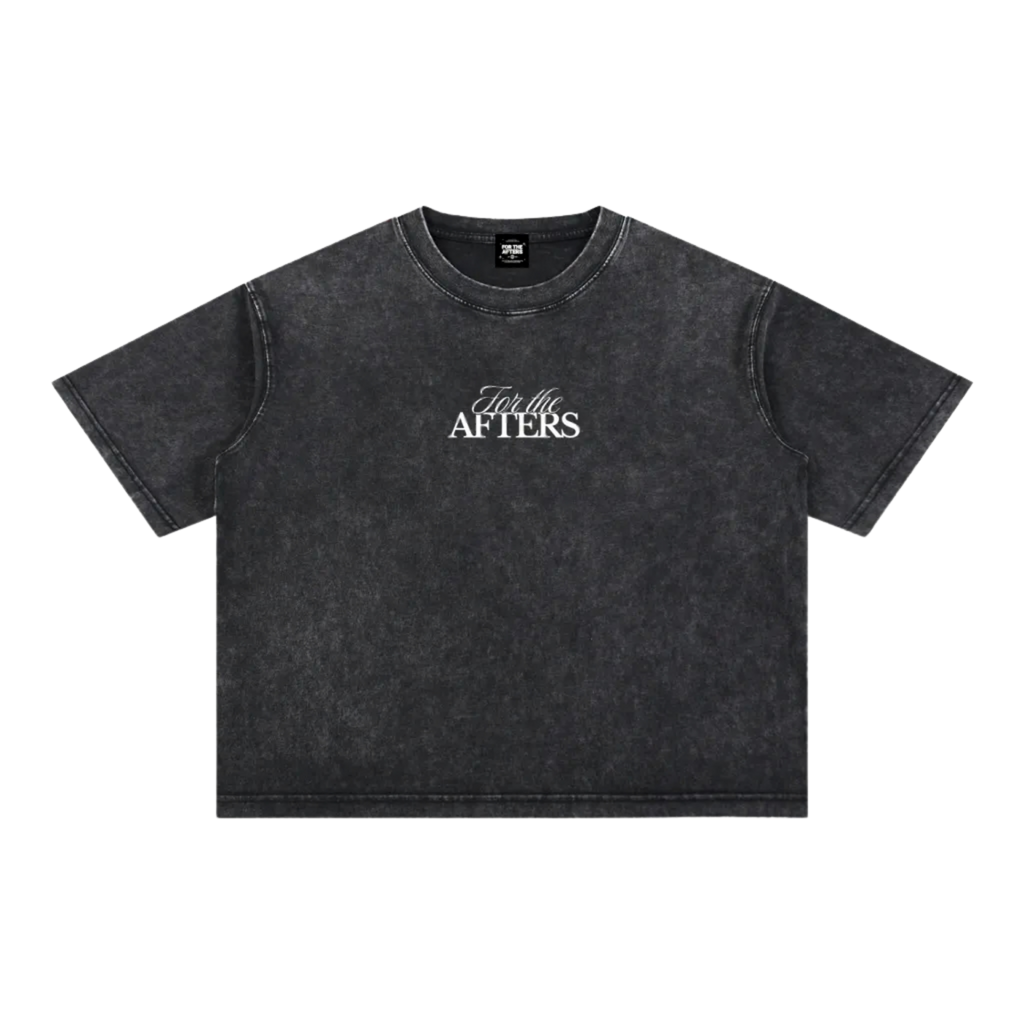Je l'ai dit gentiment | T-shirt ample délavé aux minéraux