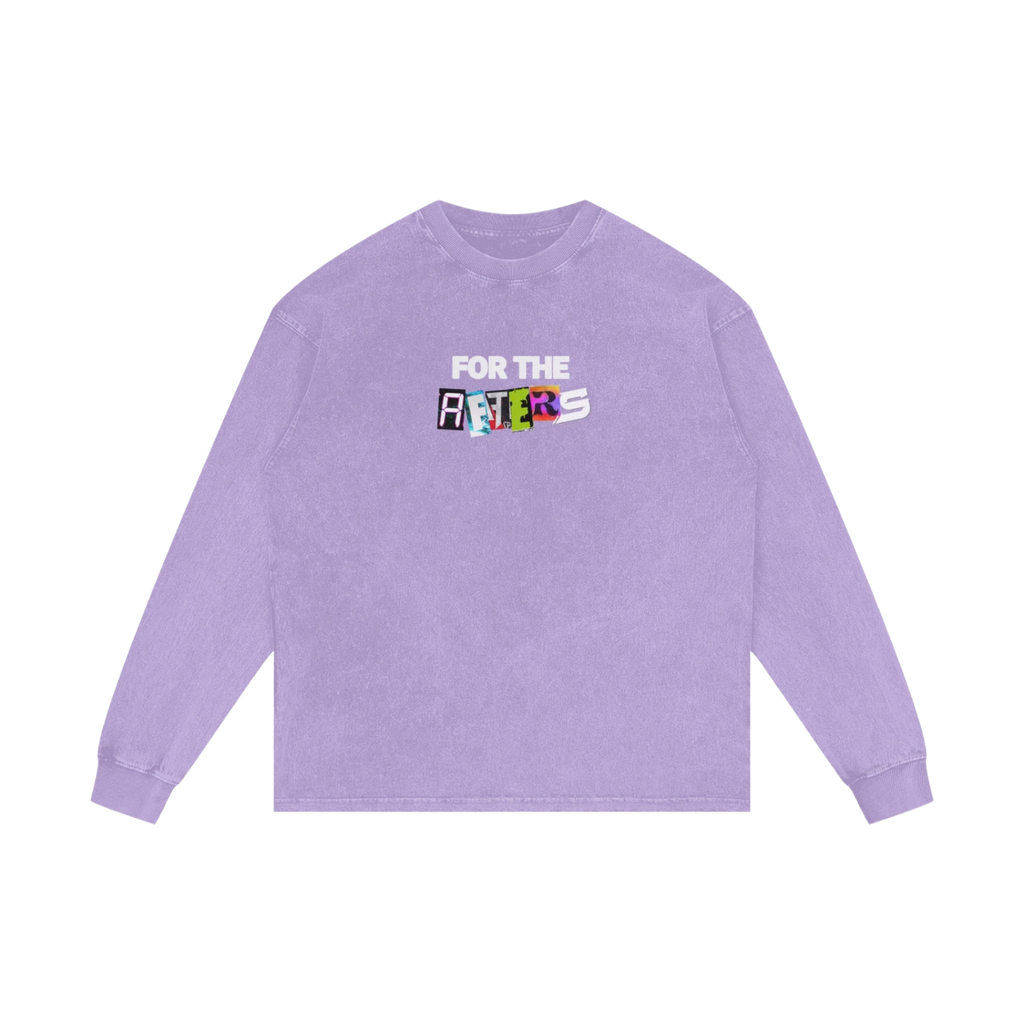 Do Not Invite Me! (Unless...) | Acid Wash Long Sleeve T-Shirt