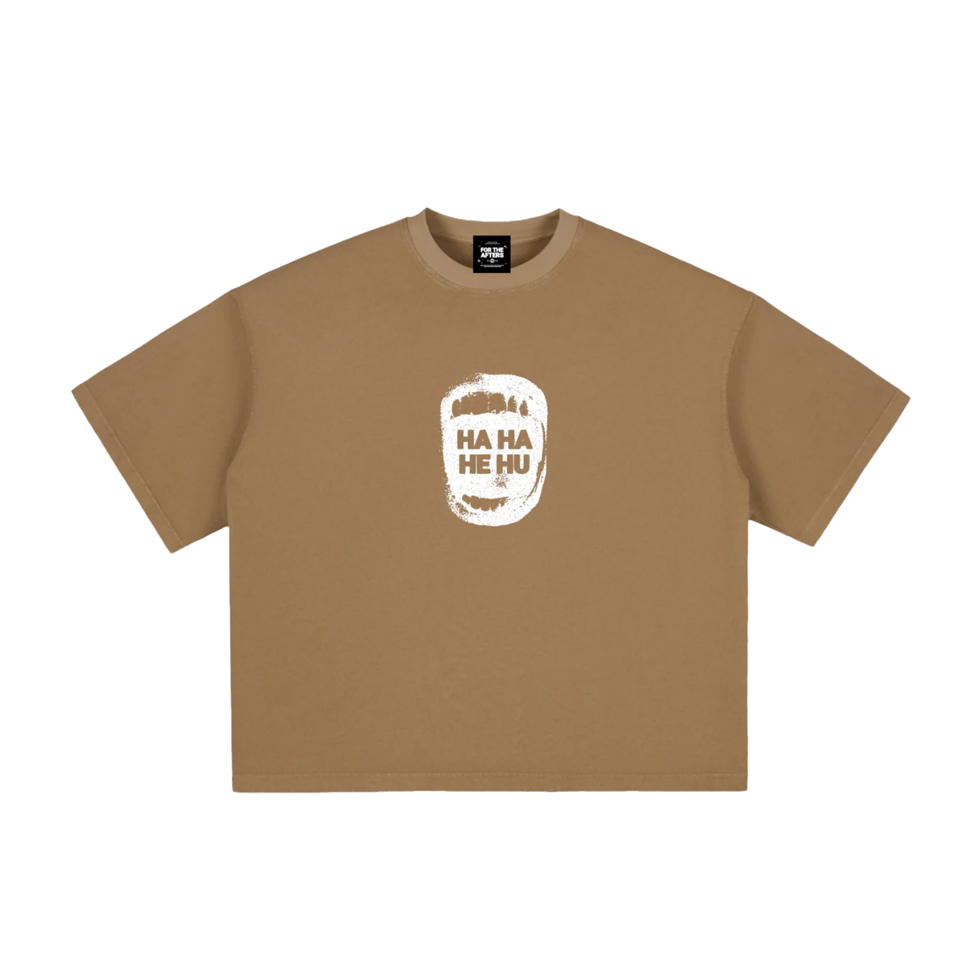 Ha Ha He Hu | Vintage Washed Boxy T-Shirt