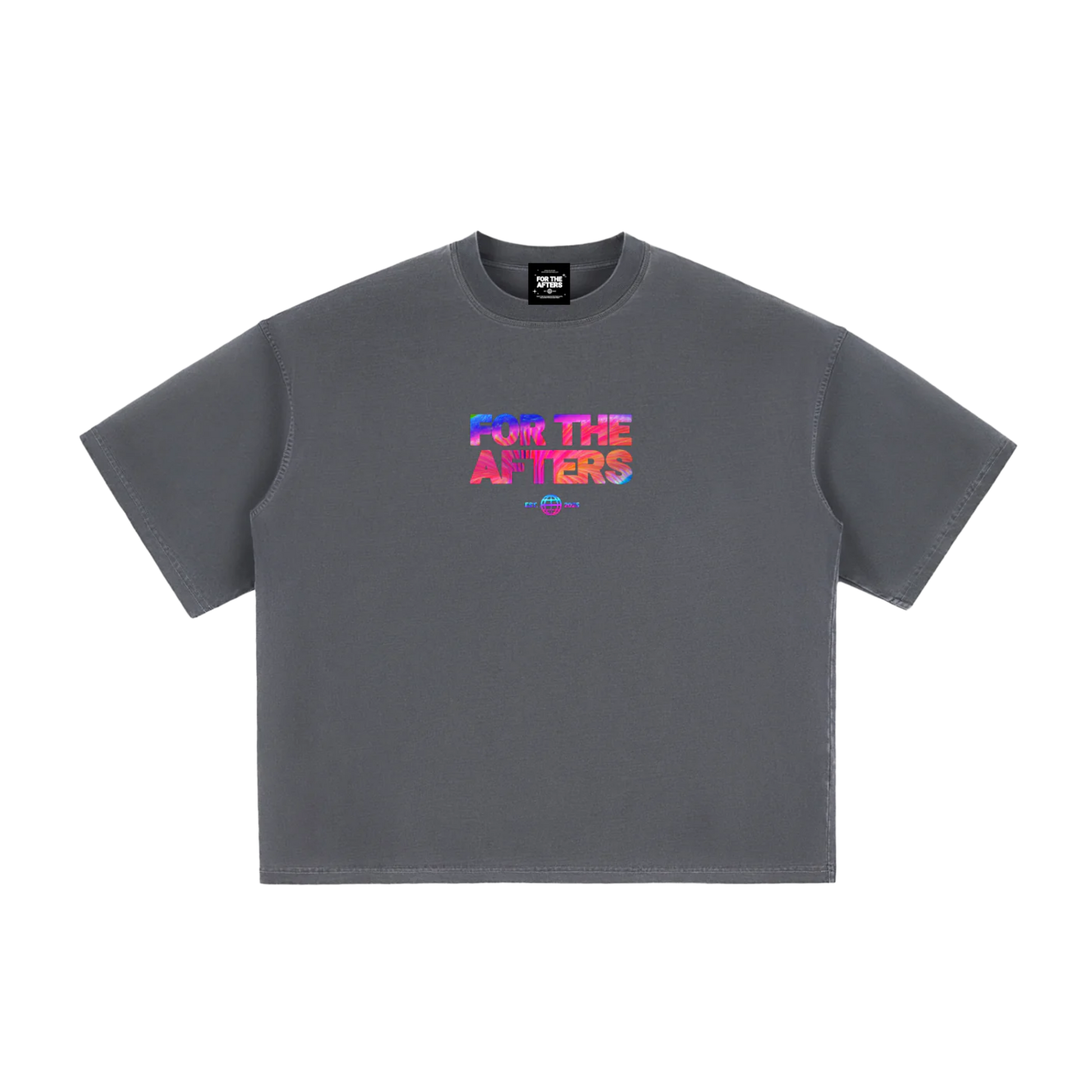 Psilocybine | T-shirt Boxy Vintage Délavé
