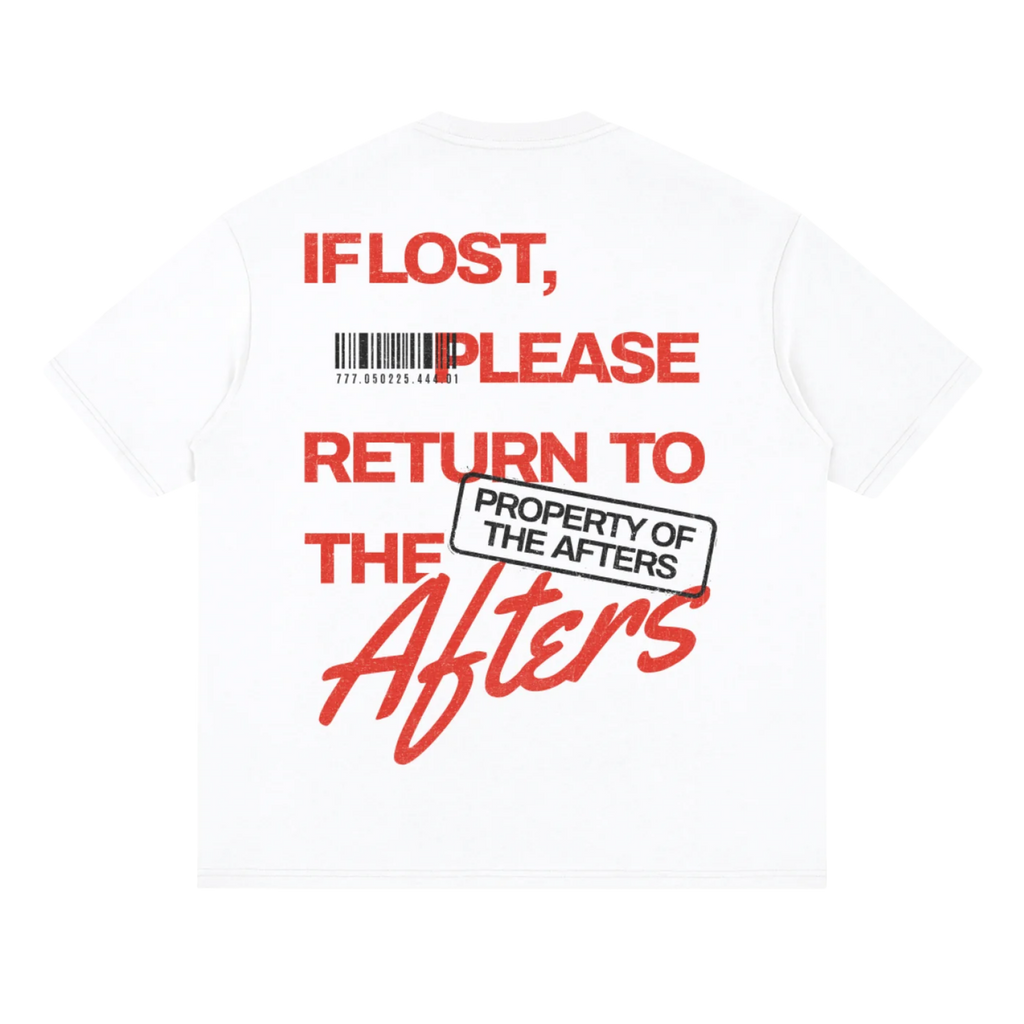 Return to Afters | Oversized Deep Drop Shoulder T-Shirt