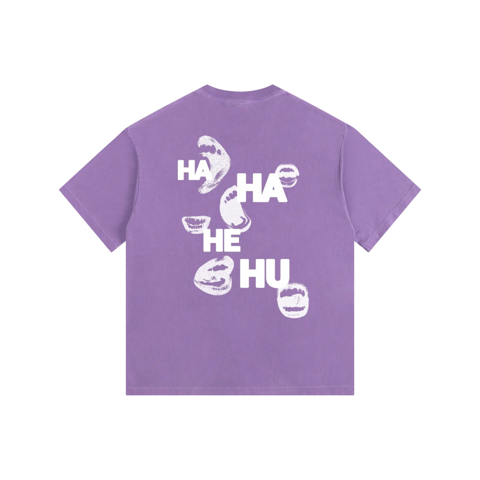 Ha Ha He Hu | Vintage Washed Oversized T-Shirt