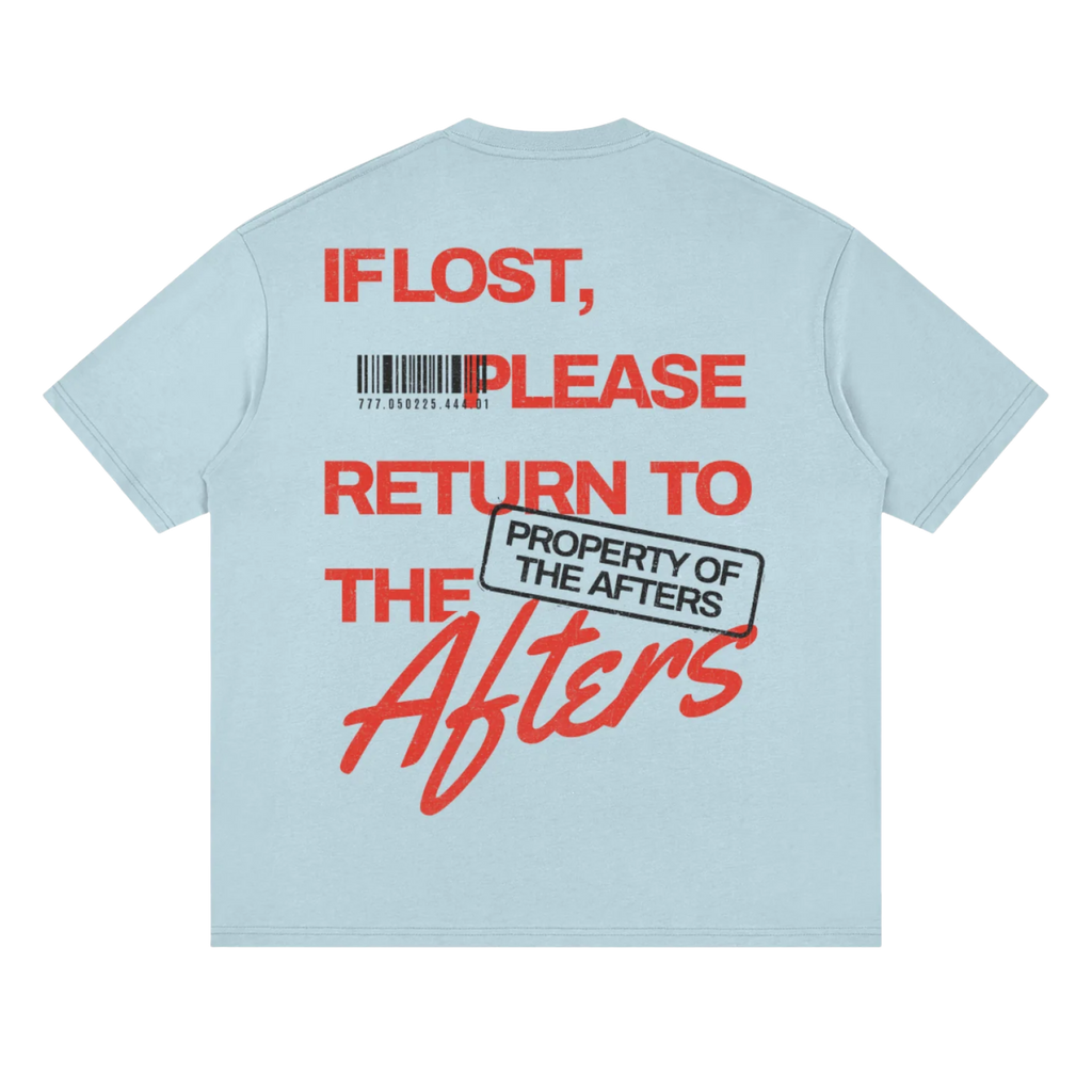 Return to Afters | Oversized Deep Drop Shoulder T-Shirt
