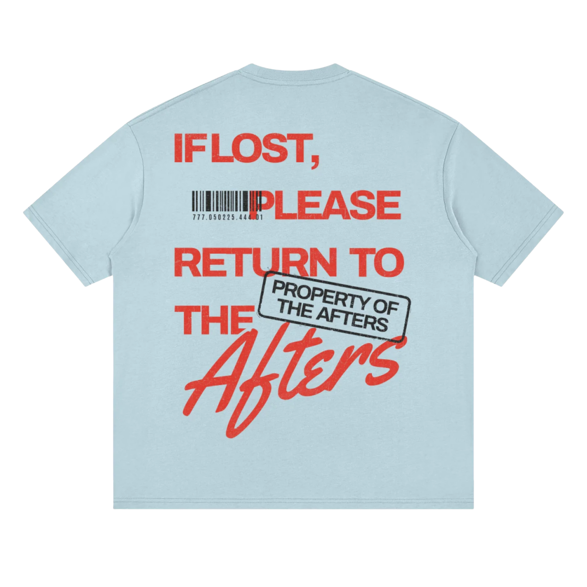 Return to Afters | Oversized Deep Drop Shoulder T-Shirt
