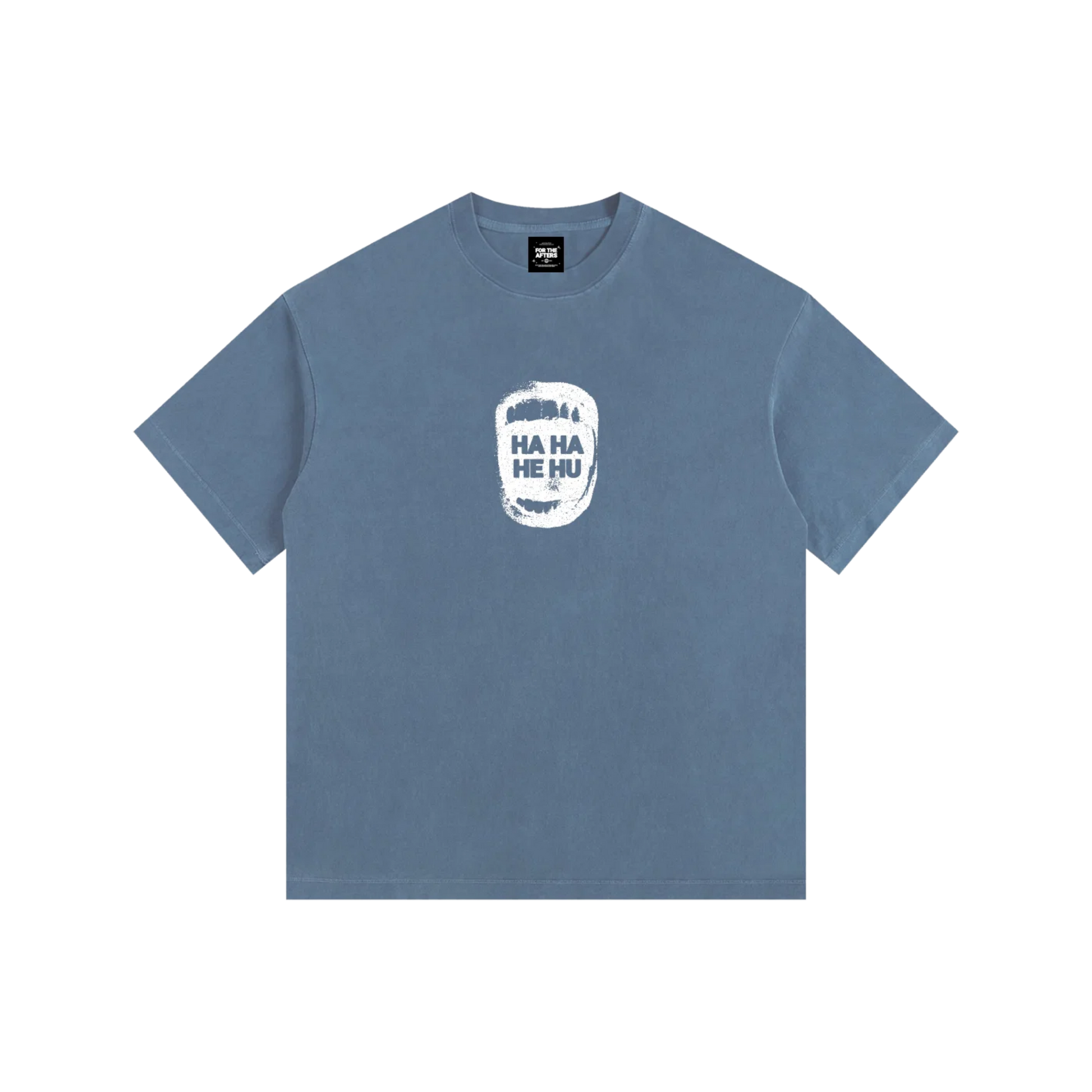 Ha Ha He Hu | Vintage Washed Oversized T-Shirt