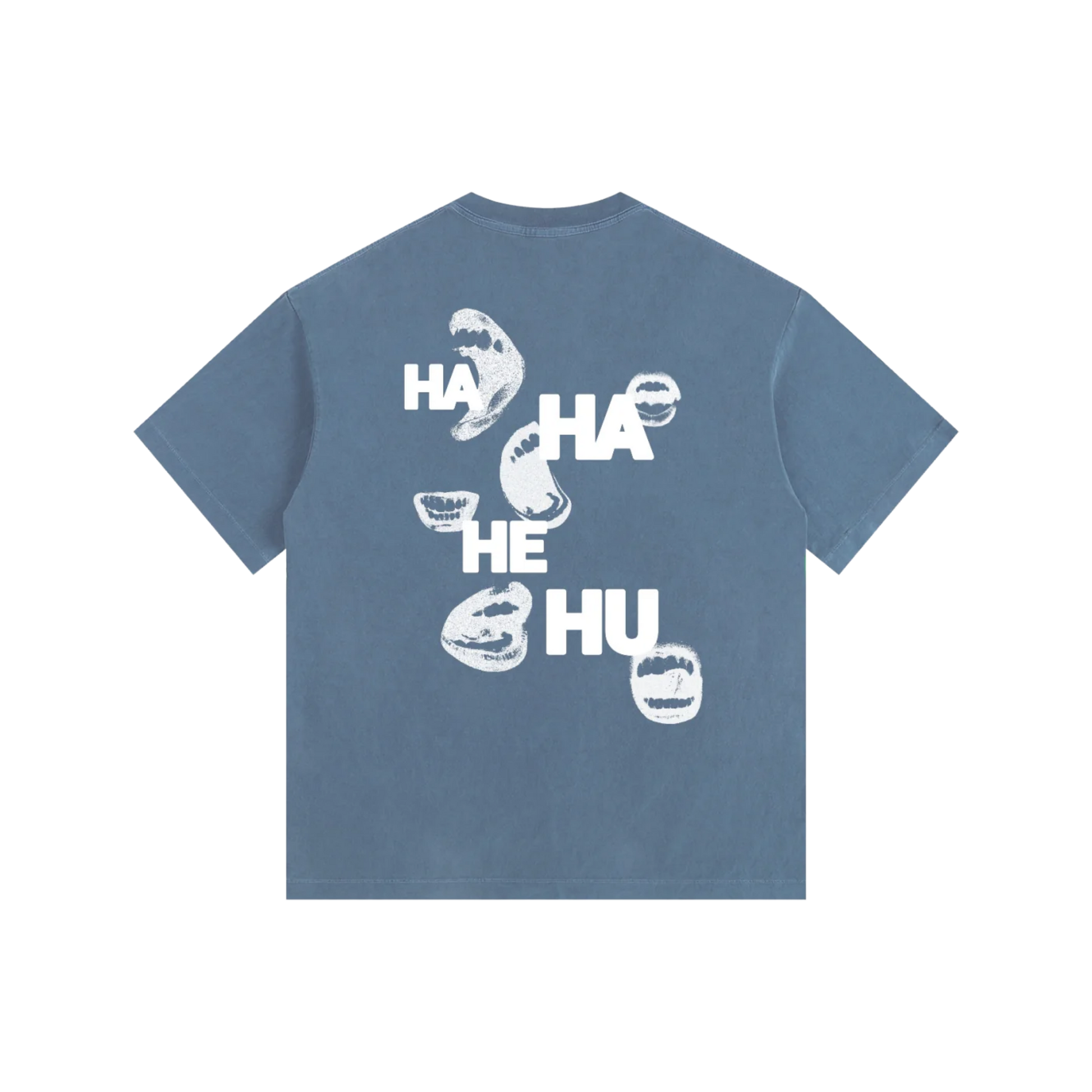 Ha Ha He Hu | Vintage Washed Oversized T-Shirt