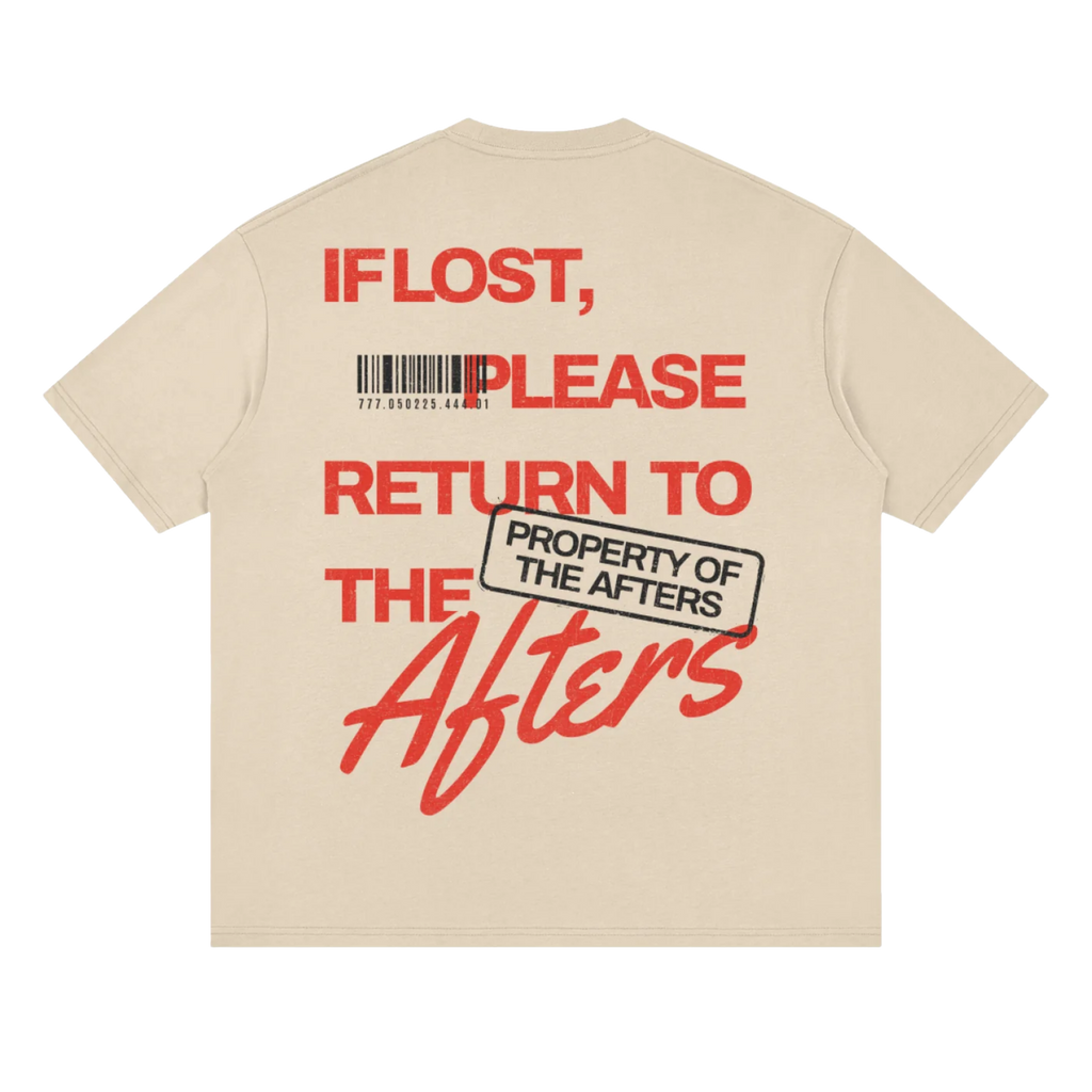 Return to Afters | Oversized Deep Drop Shoulder T-Shirt