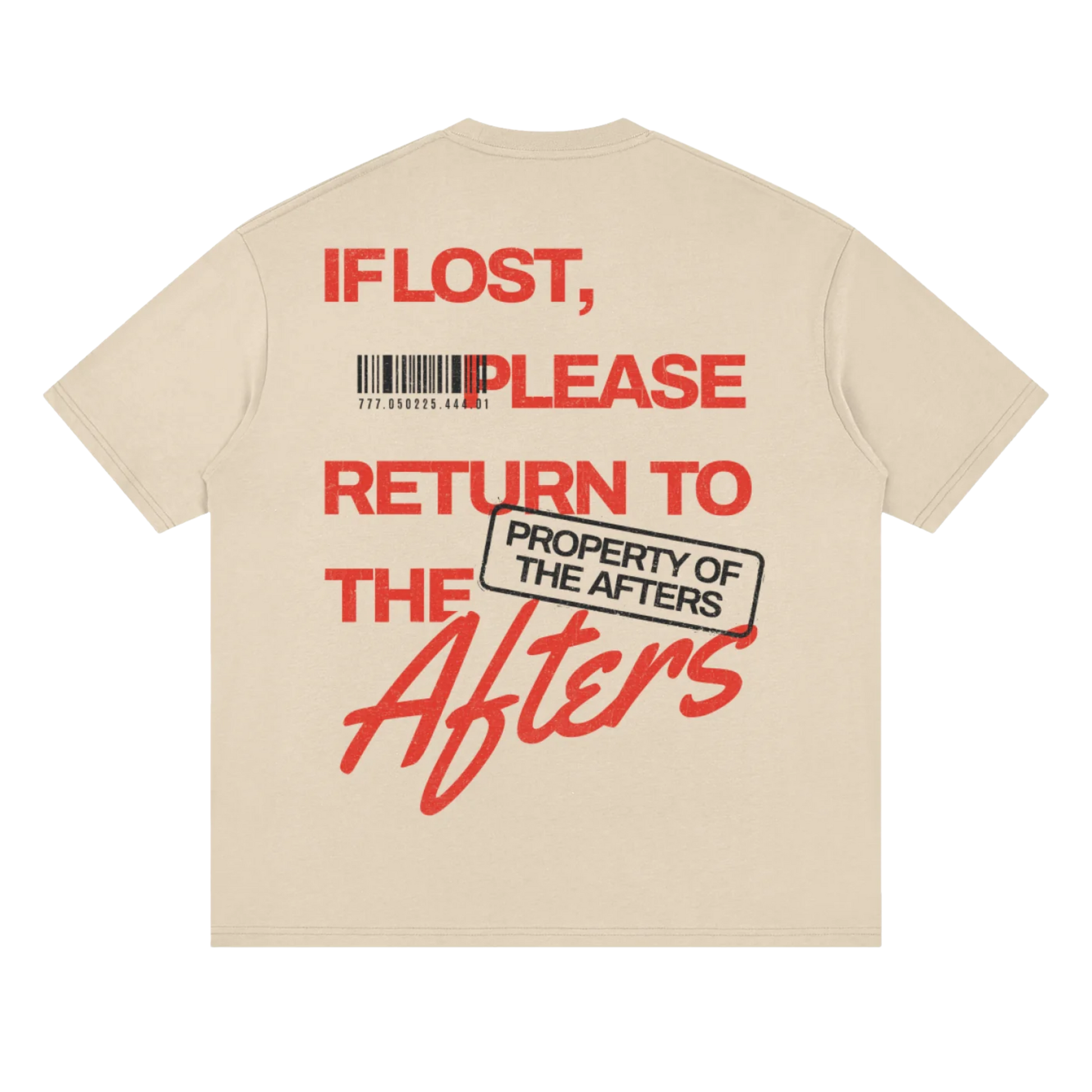 Return to Afters | Oversized Deep Drop Shoulder T-Shirt