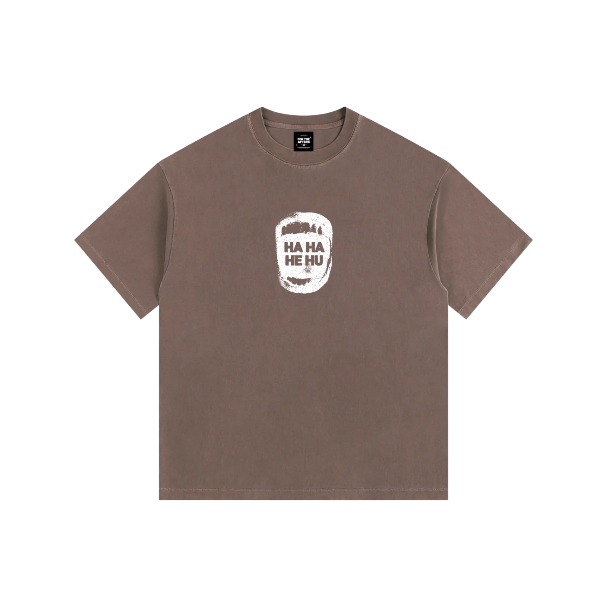 Ha Ha He Hu | Vintage Washed Oversized T-Shirt