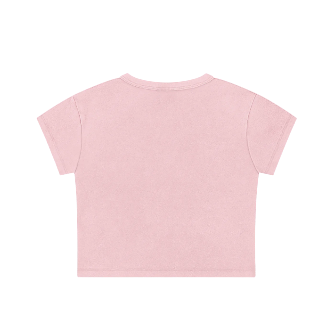Mamacita | Snow Washed Crop Top Baby Tee