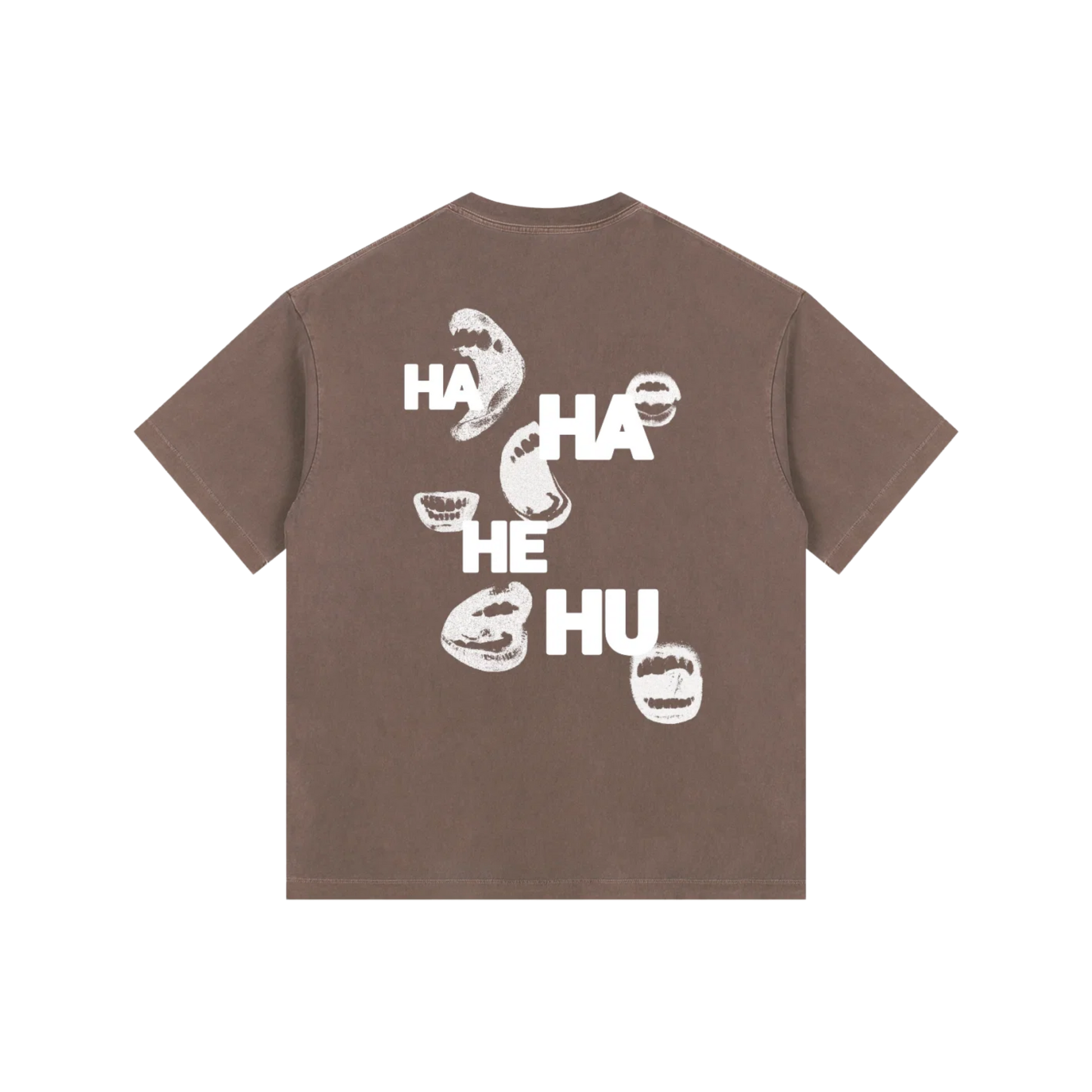 Ha Ha He Hu | Vintage Washed Oversized T-Shirt