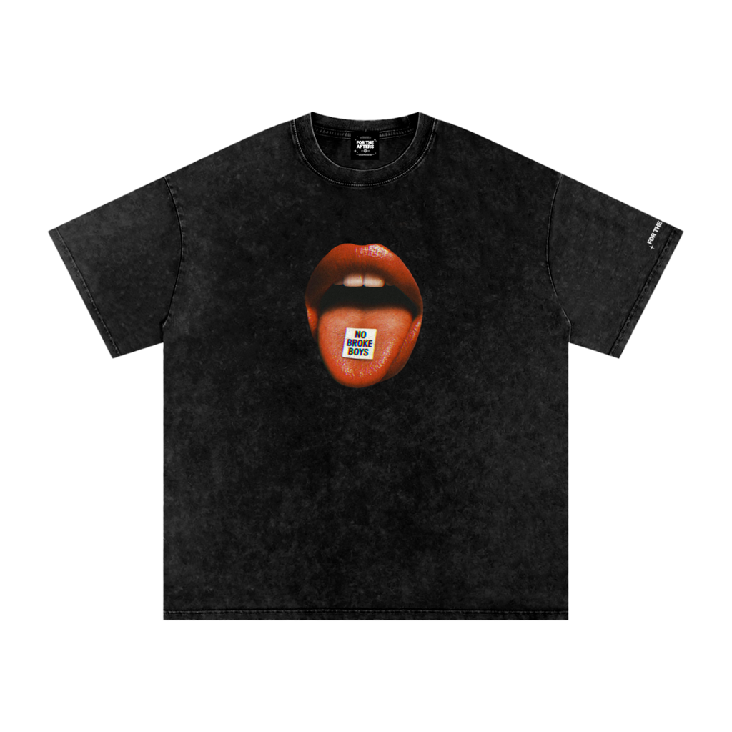 No Broke Boys | Acid Wash T-Shirt