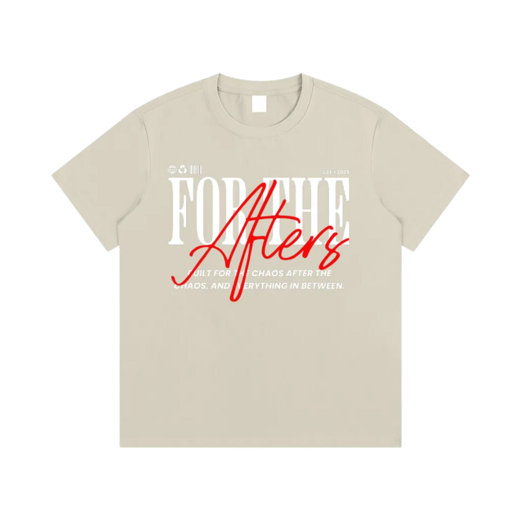 For the Afters | Essential Cotton T-Shirt