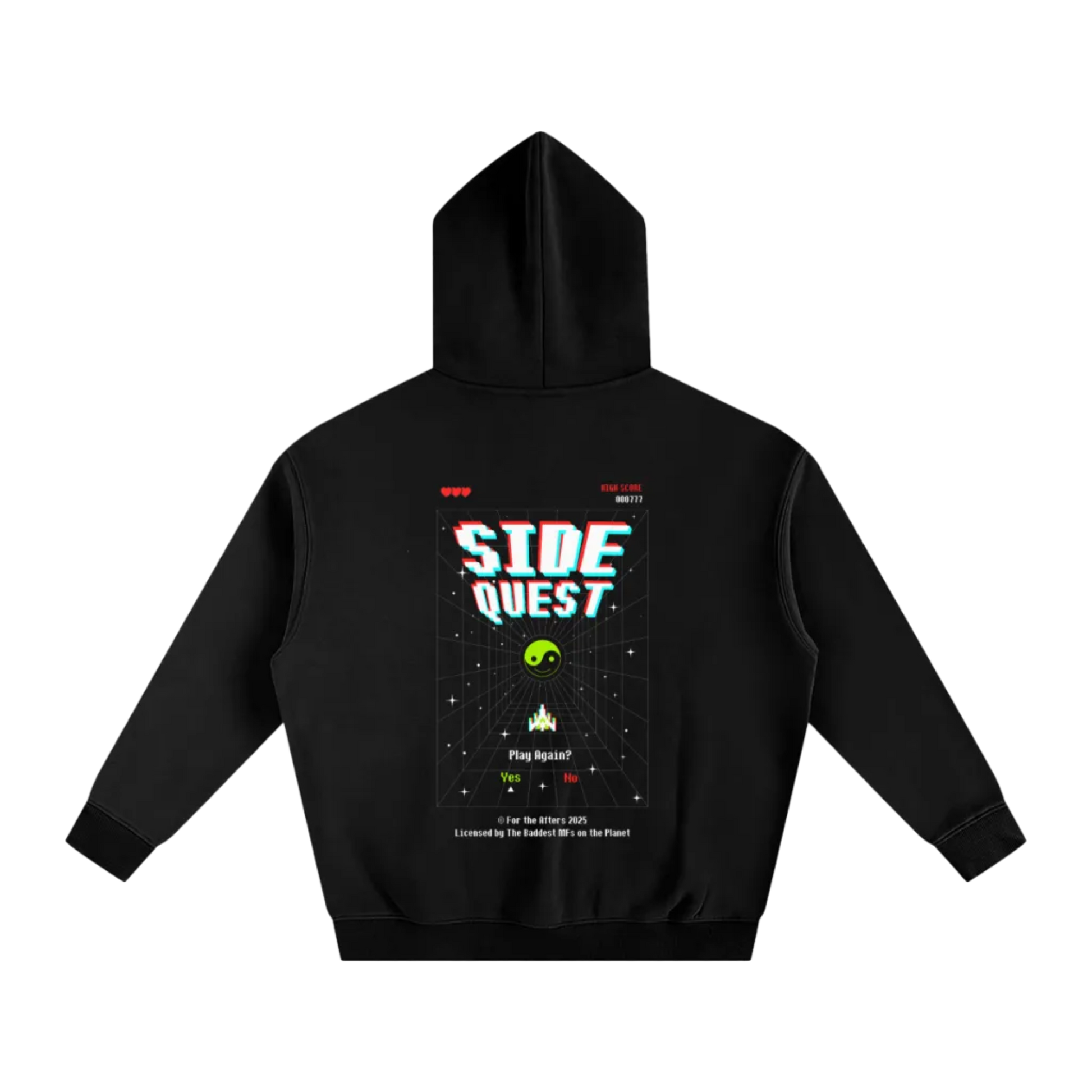 Side Quest | Oversized Fleeced Hoodie
