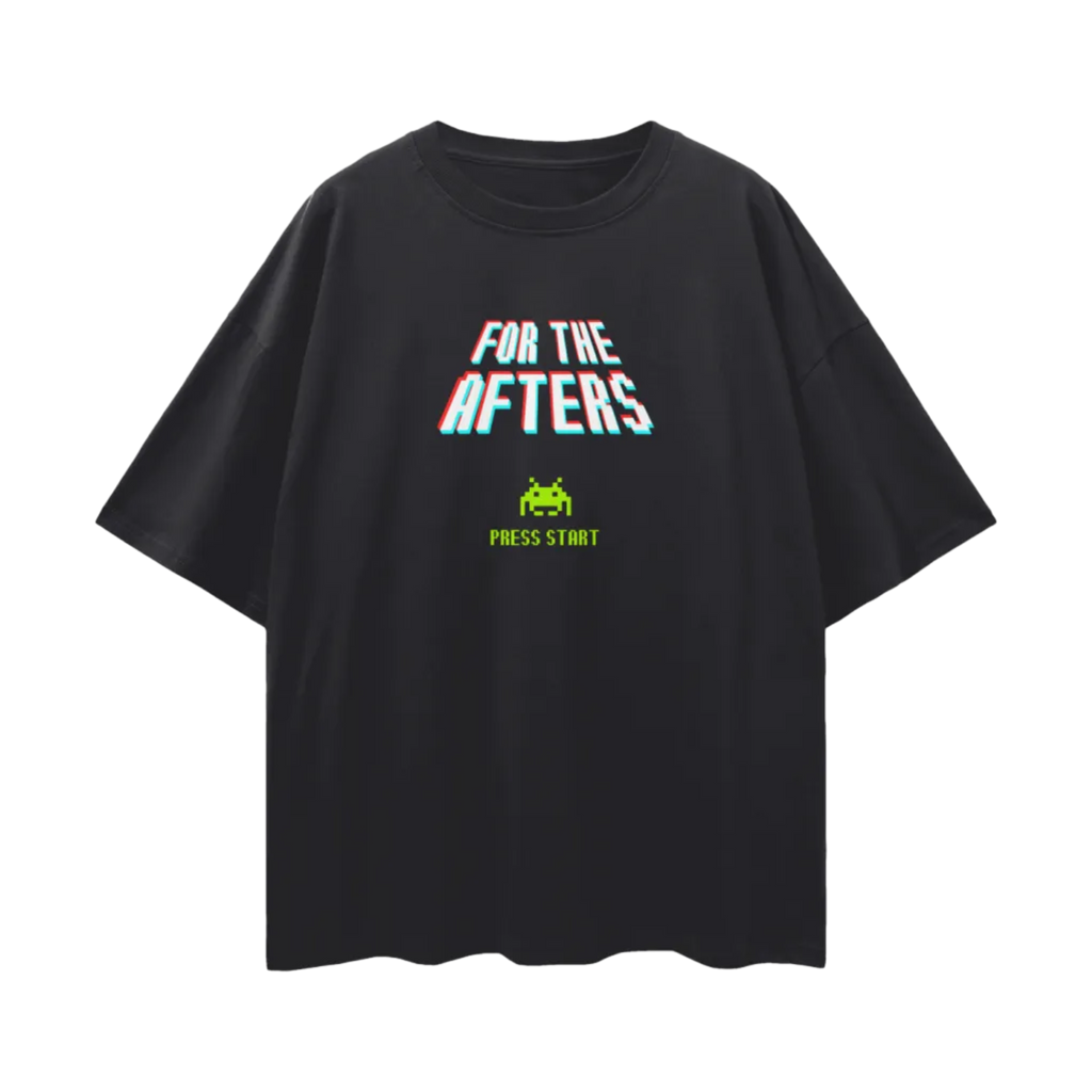 Side Quest | Oversized Deep Drop Shoulder Tee