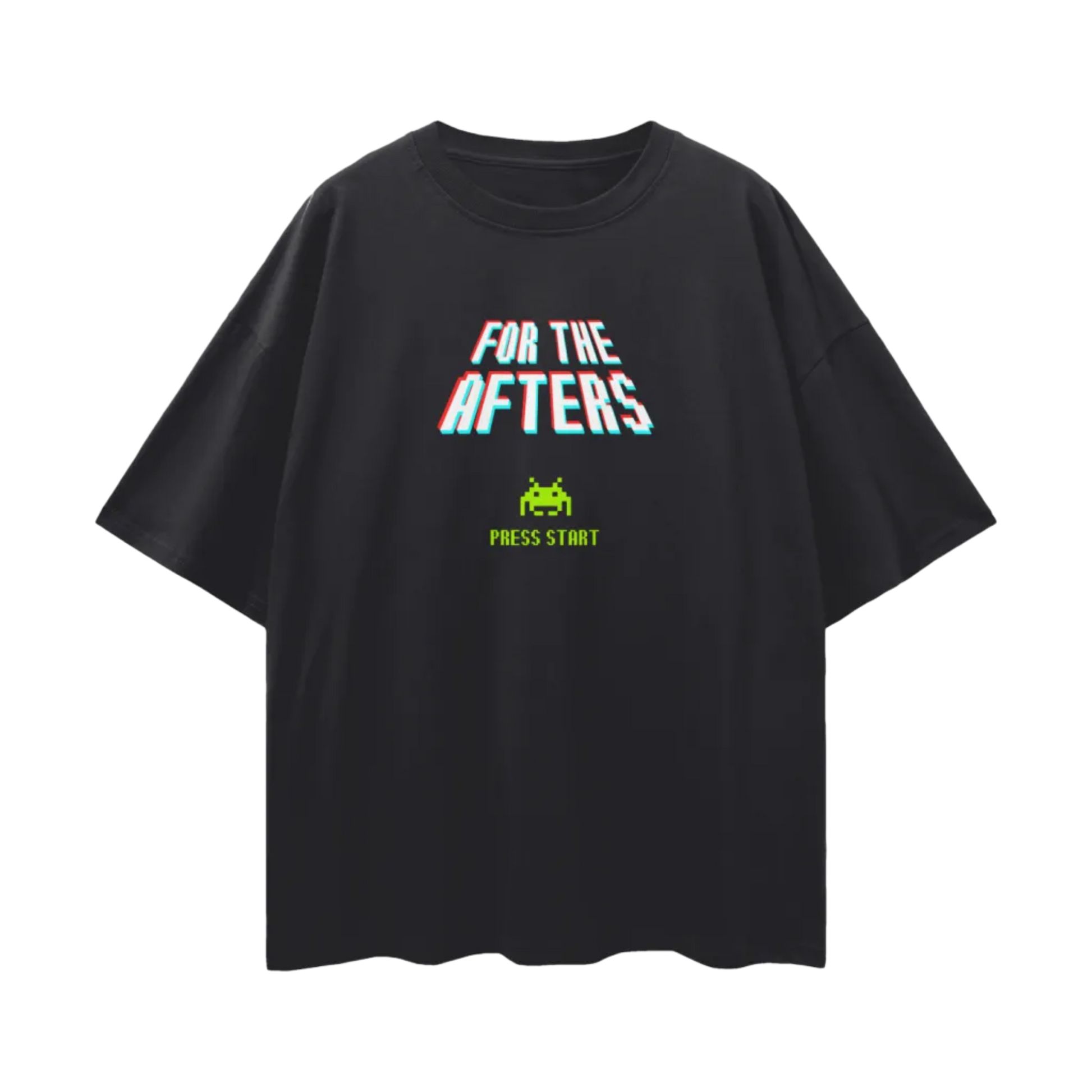 Side Quest | Oversized Deep Drop Shoulder Tee
