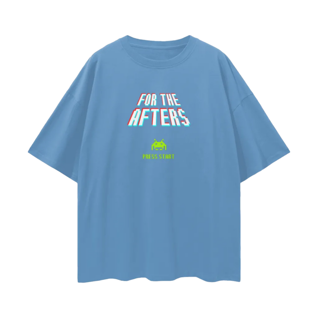 Side Quest | Oversized Deep Drop Shoulder Tee