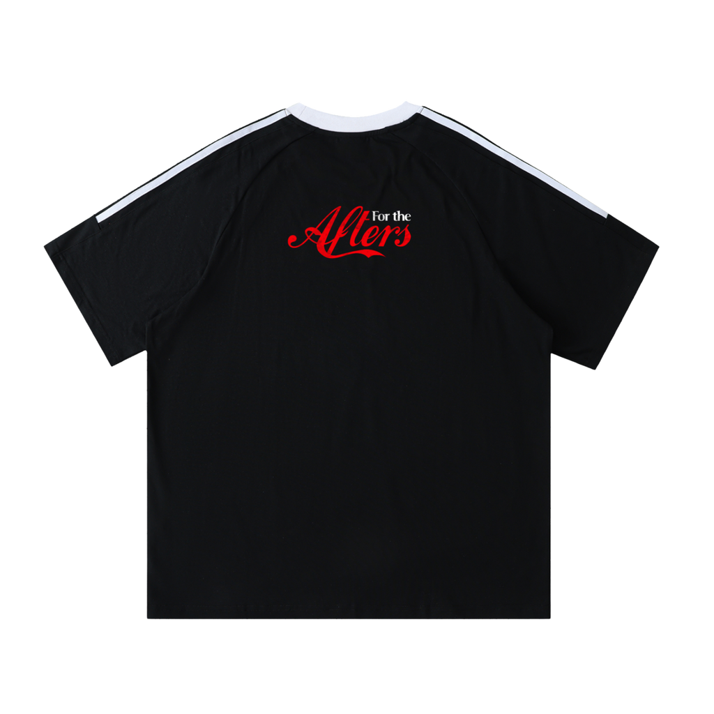 Coke Diet | T-shirt à épaules tombantes et ruban contrastant