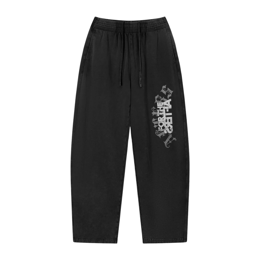 For the Bad@ss | Unisex Barrel Leg Sweatpants