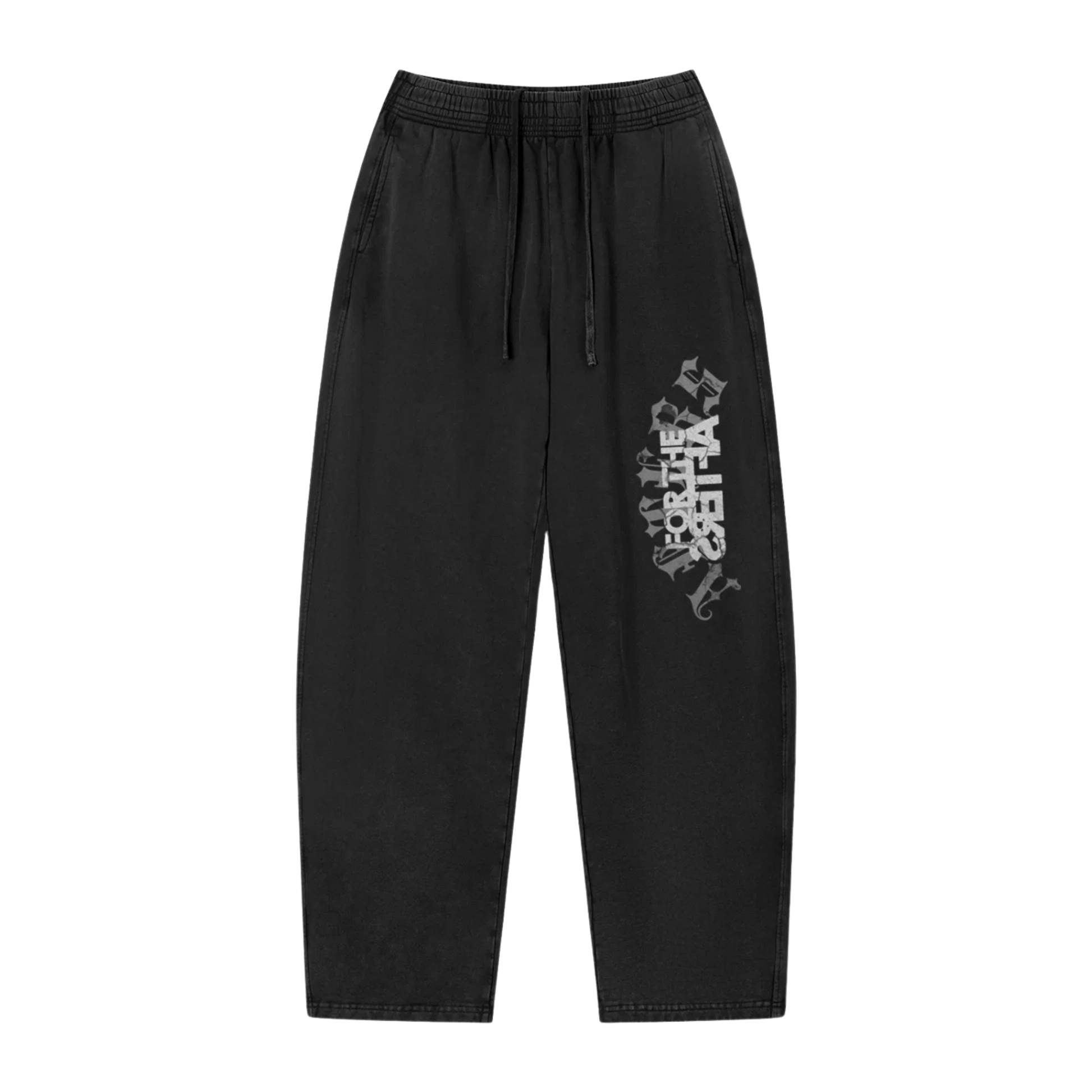 For the Bad@ss | Unisex Barrel Leg Sweatpants
