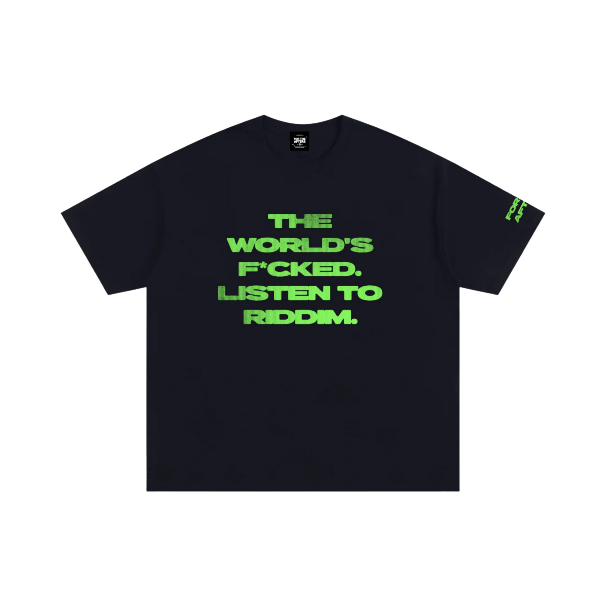 Écoutez du Riddim | T-shirt unisexe en coton coupe oversize