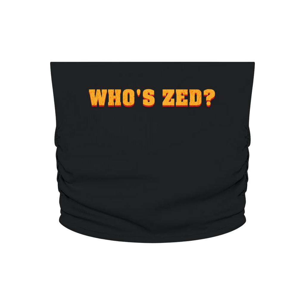 Who's Zed? | Ruched Crop Tube Top