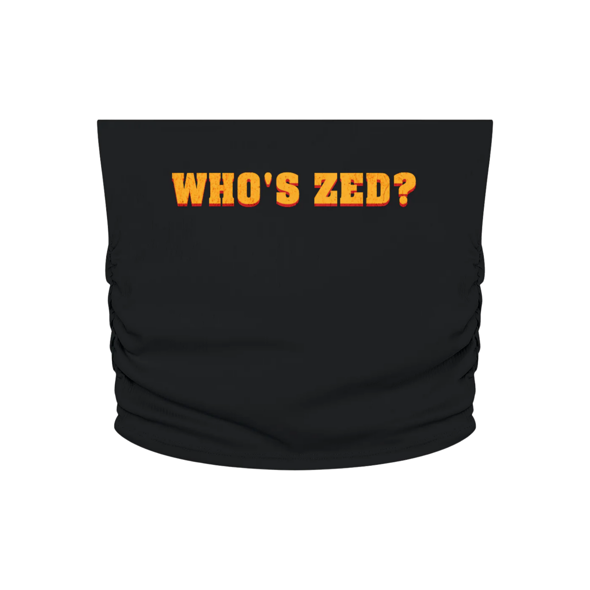 Who's Zed? | Ruched Crop Tube Top