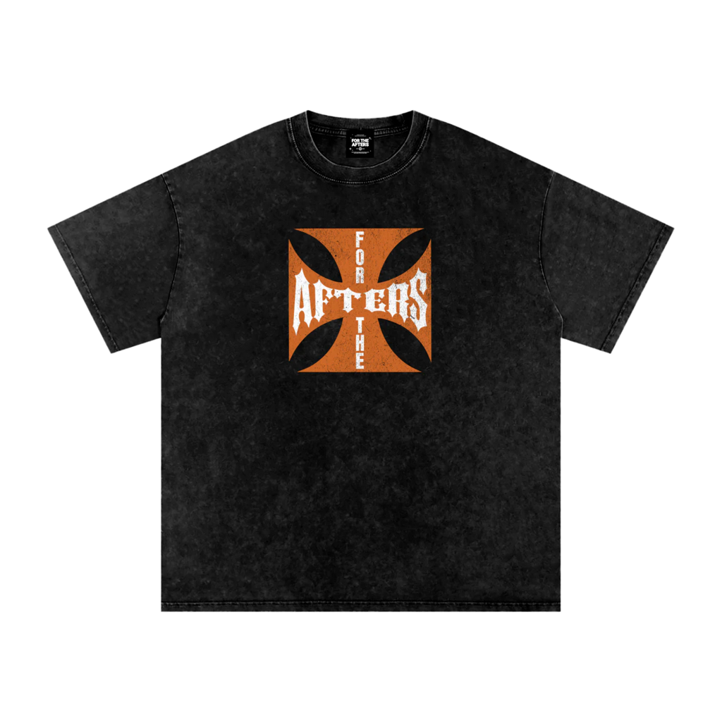 T-shirt délavé à l'acide Chopper Dub
