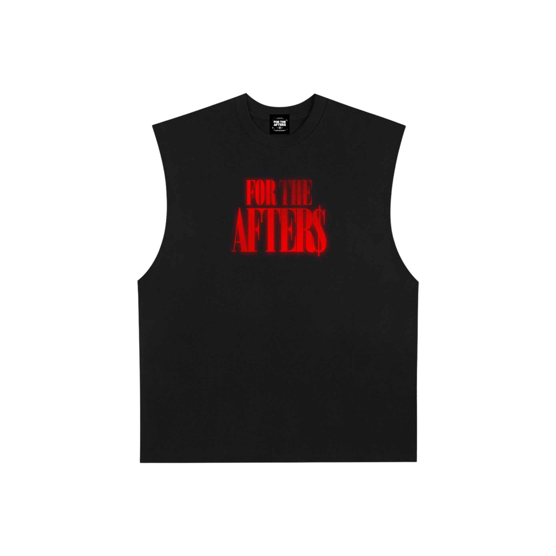 Don't Need Nobody | Raw Edge Cotton Tank Top