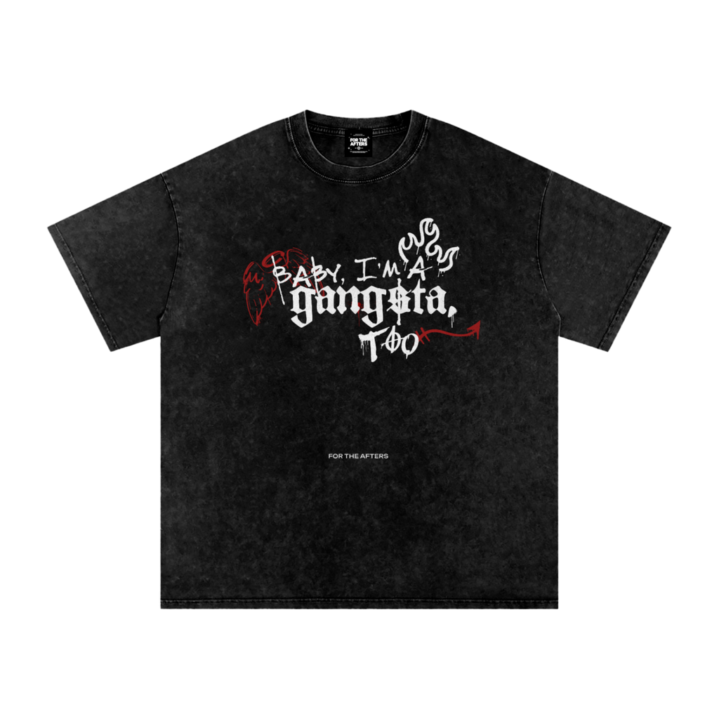Gangsta Who? | Acid Wash T-Shirt