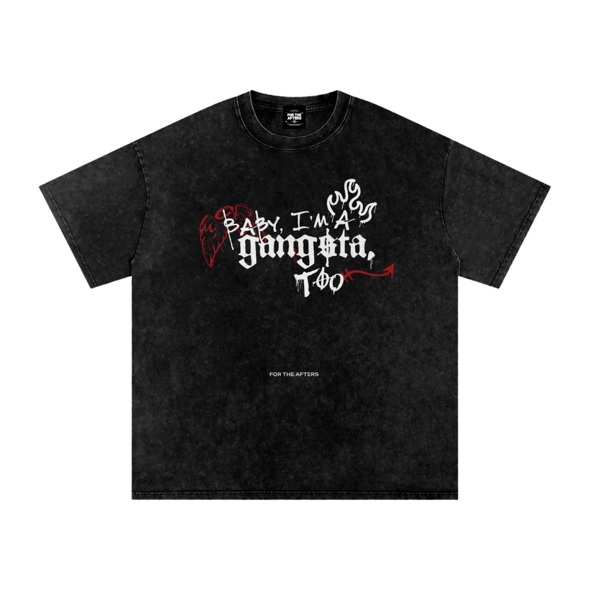 Gangsta Who? | Acid Wash T-Shirt