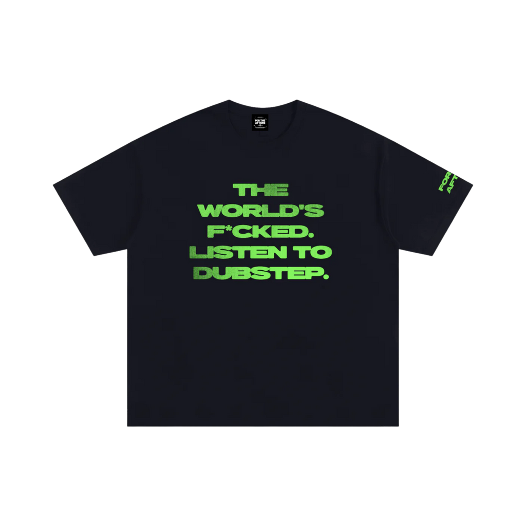 Écoutez du Dubstep | T-shirt en coton unisexe oversize