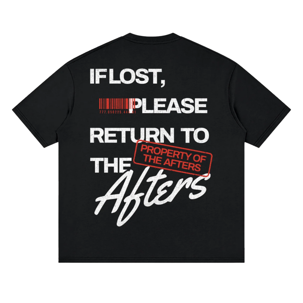 Return to Afters | Oversized Deep Drop Shoulder T-Shirt