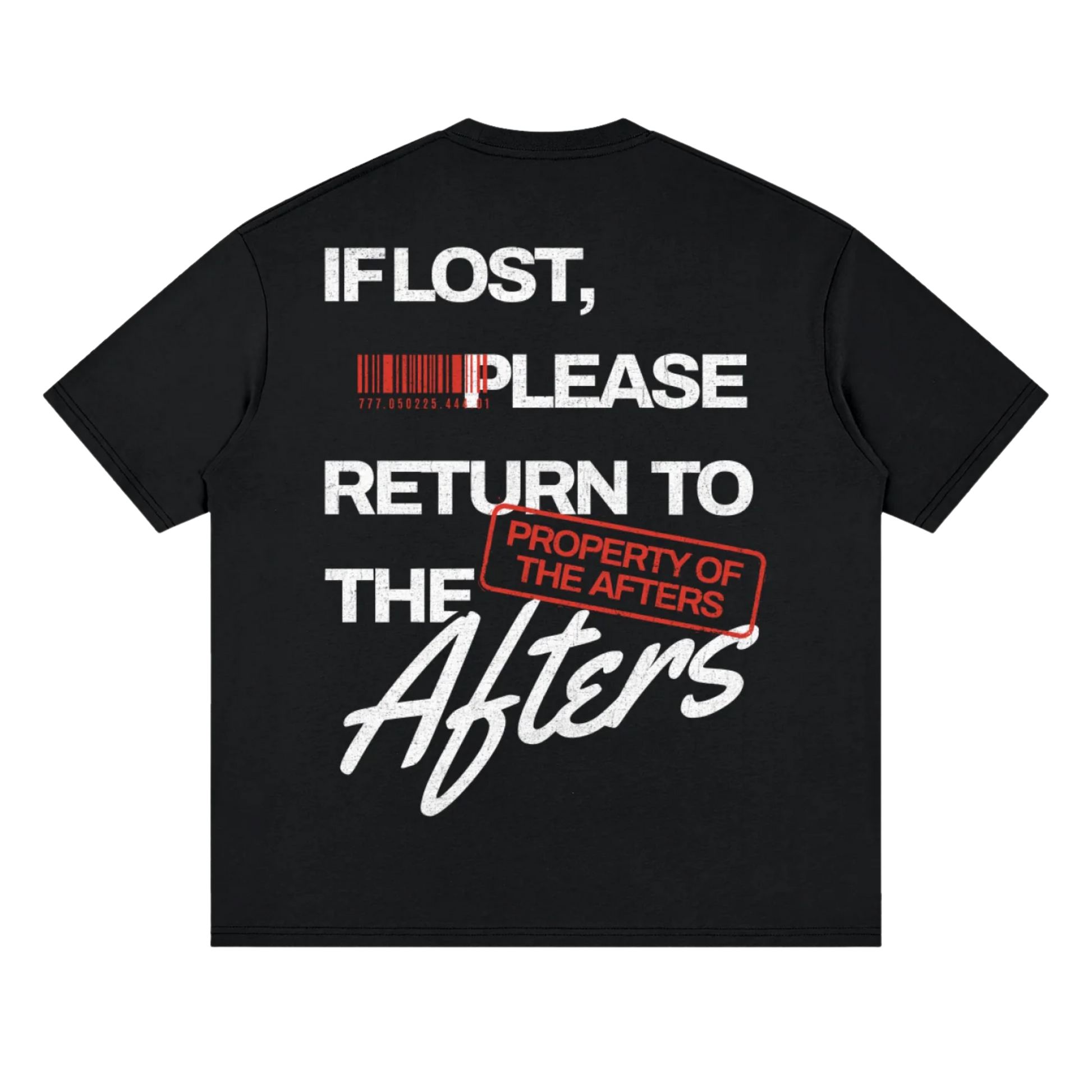 Return to Afters | Oversized Deep Drop Shoulder T-Shirt