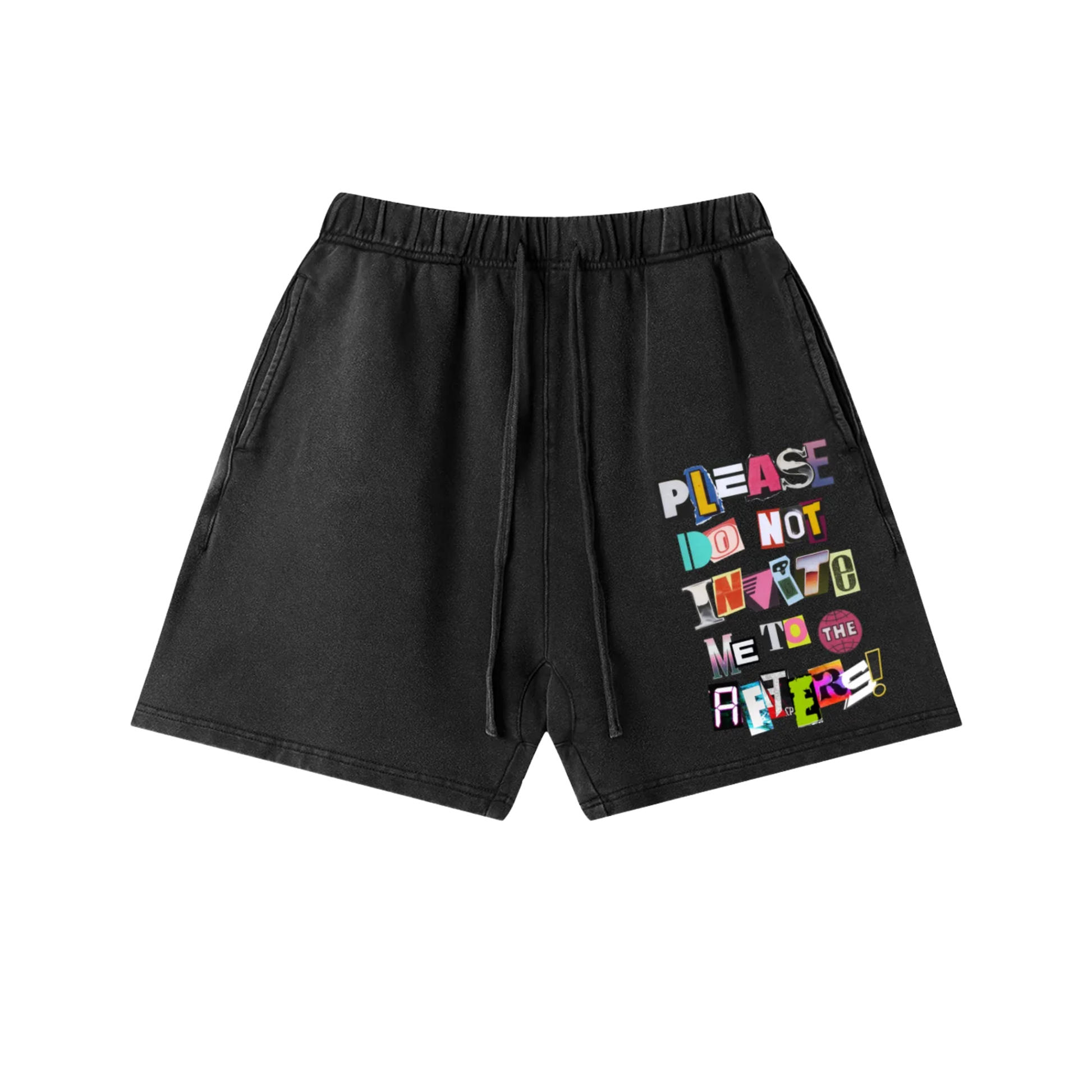 Do NOT Invite Me!! | Unisex Vintage Wash Cotton Shorts