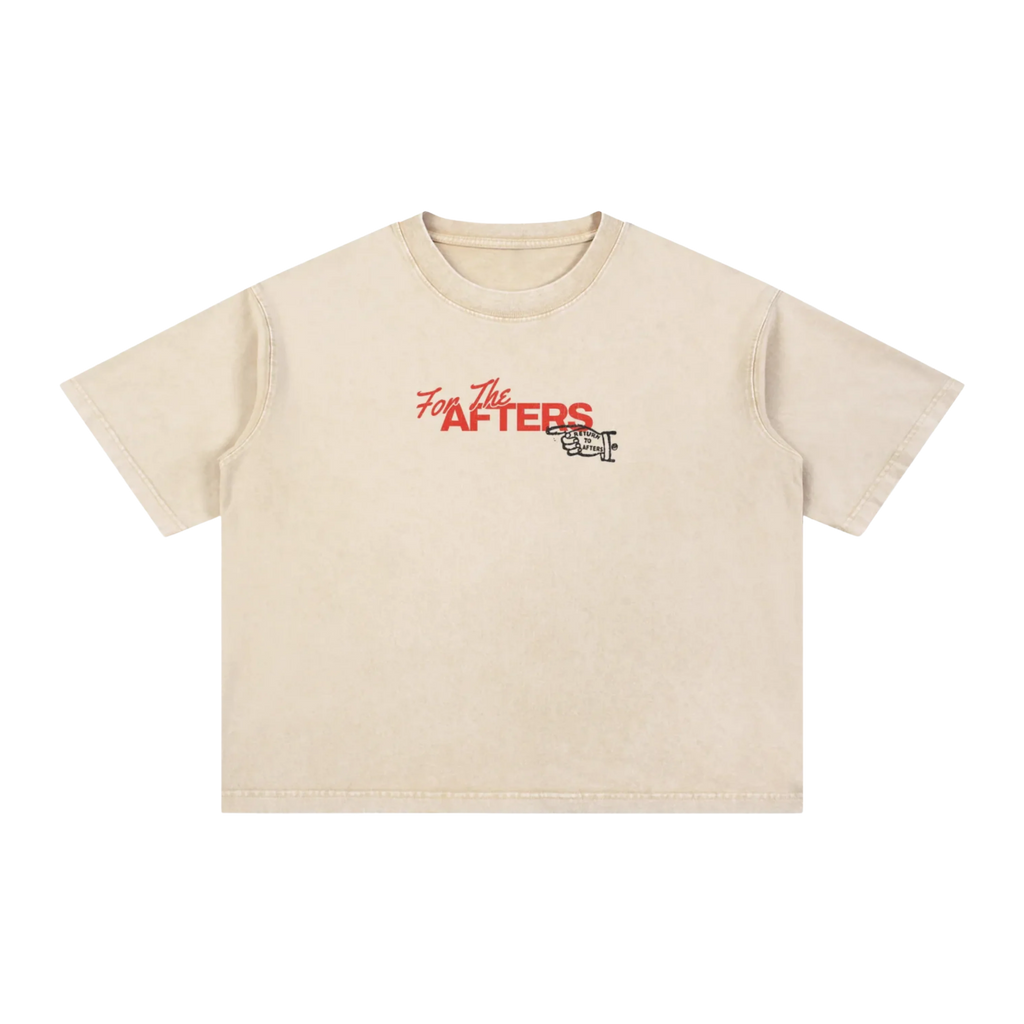 Return to Afters | Acid Wash Boxy T-Shirt