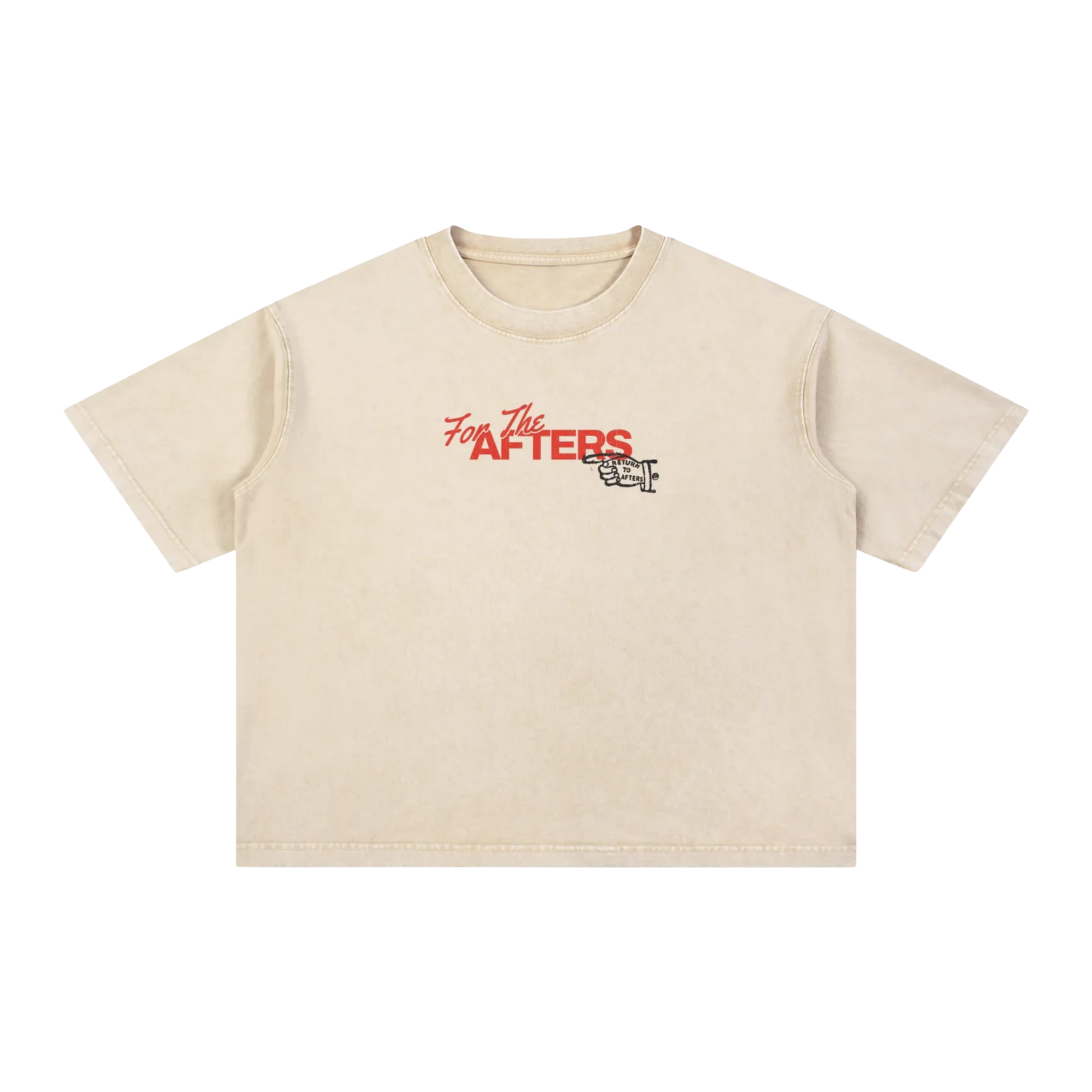 Return to Afters | Acid Wash Boxy T-Shirt