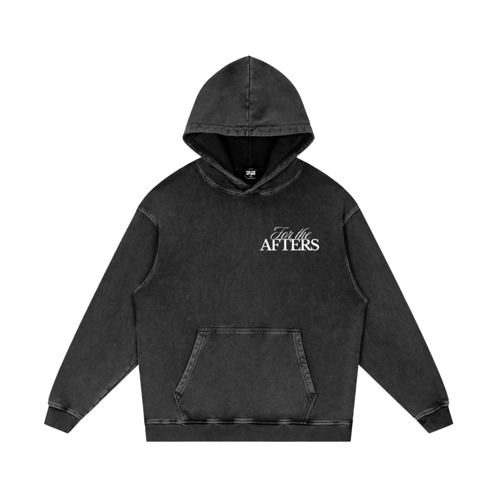 Je l'ai dit gentiment | Sweat à capuche oversize délavé
