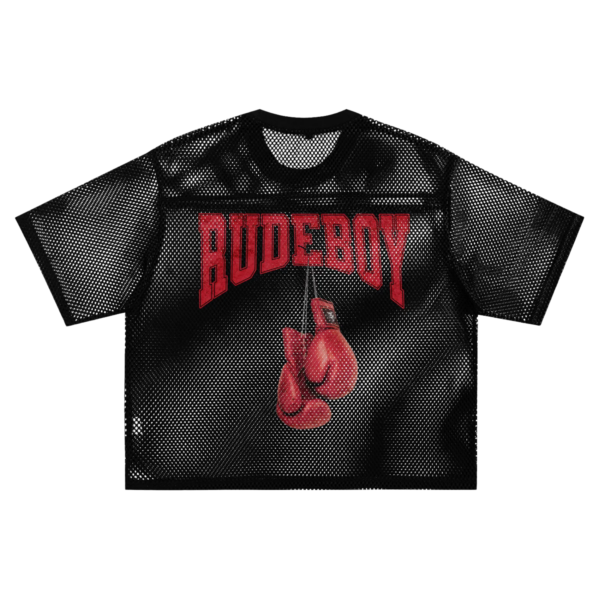 Rocky Rudeboy | See-through Boxy Net Jersey