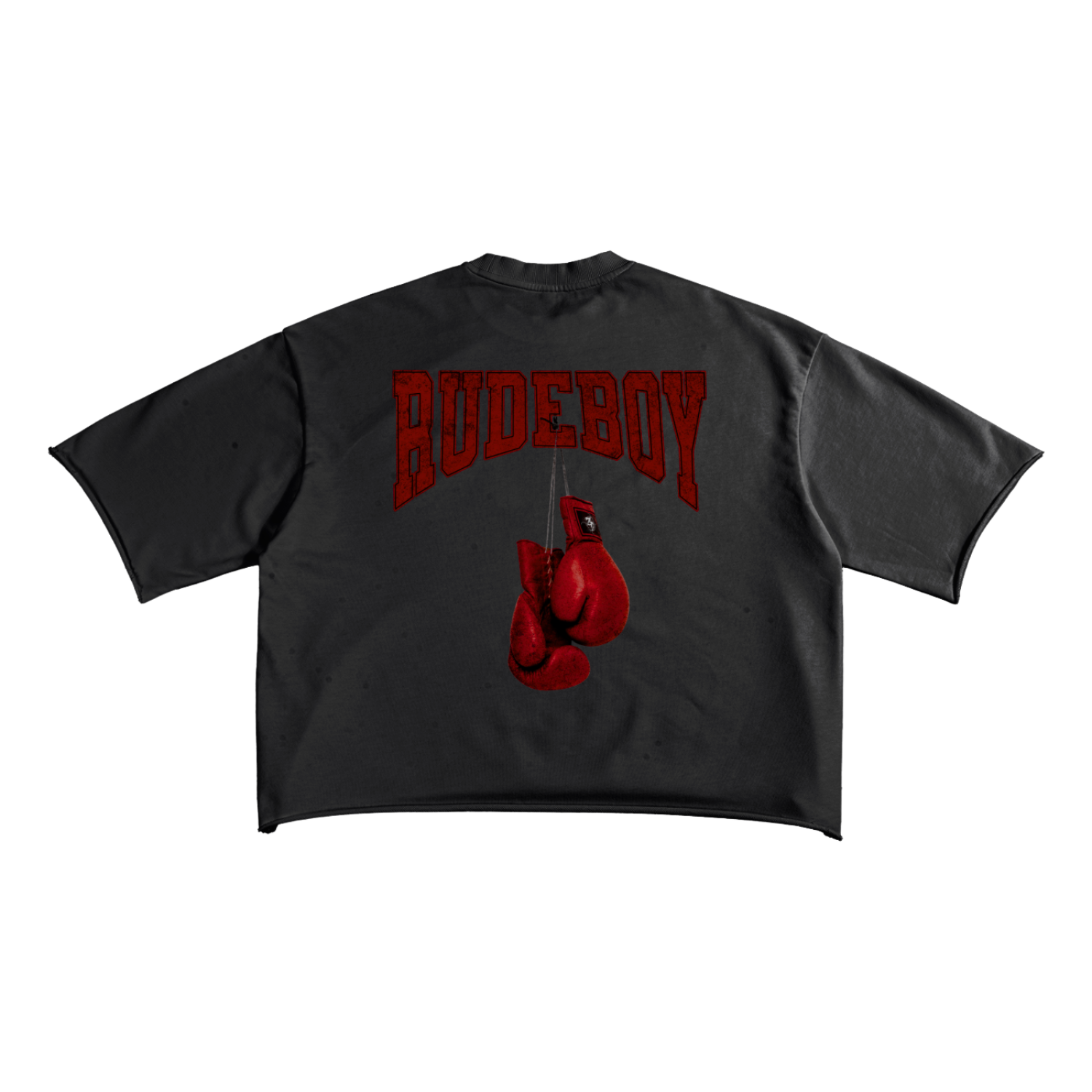 Rocky Rudeboy | French Terry Raw Edge T-Shirt