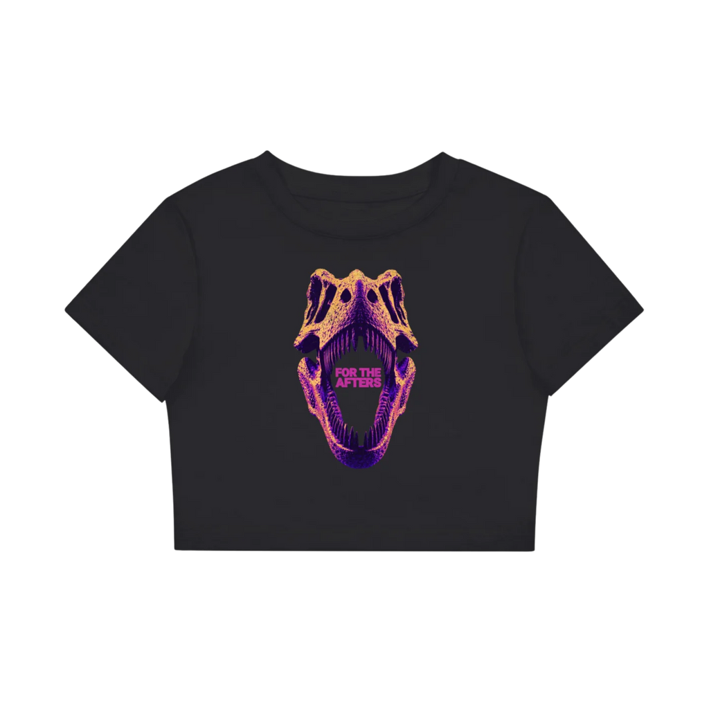 Bass Face | Fitted Crop Cotton T-Shirt