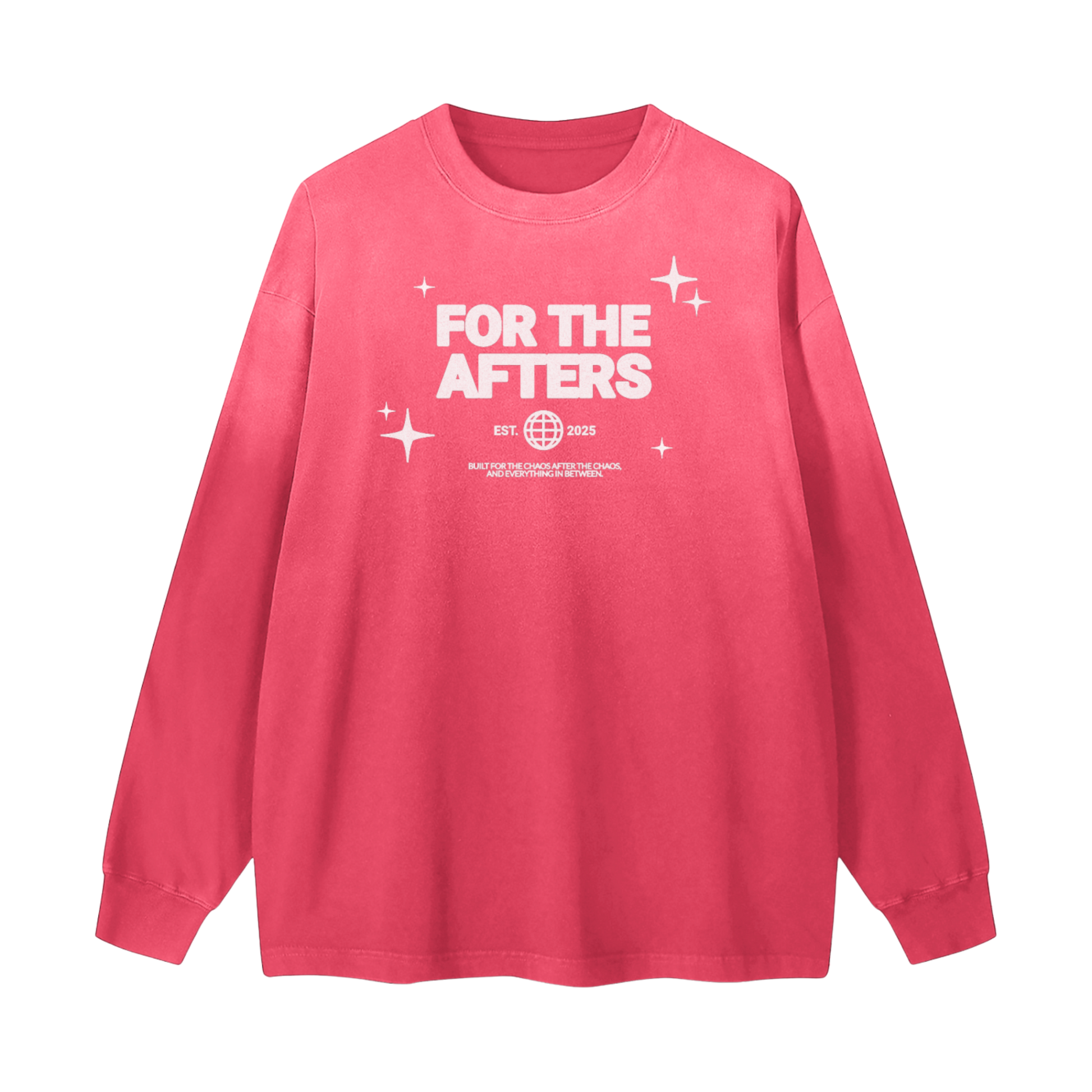 For the Afters | Gradient Washed Long Sleeve T-Shirt