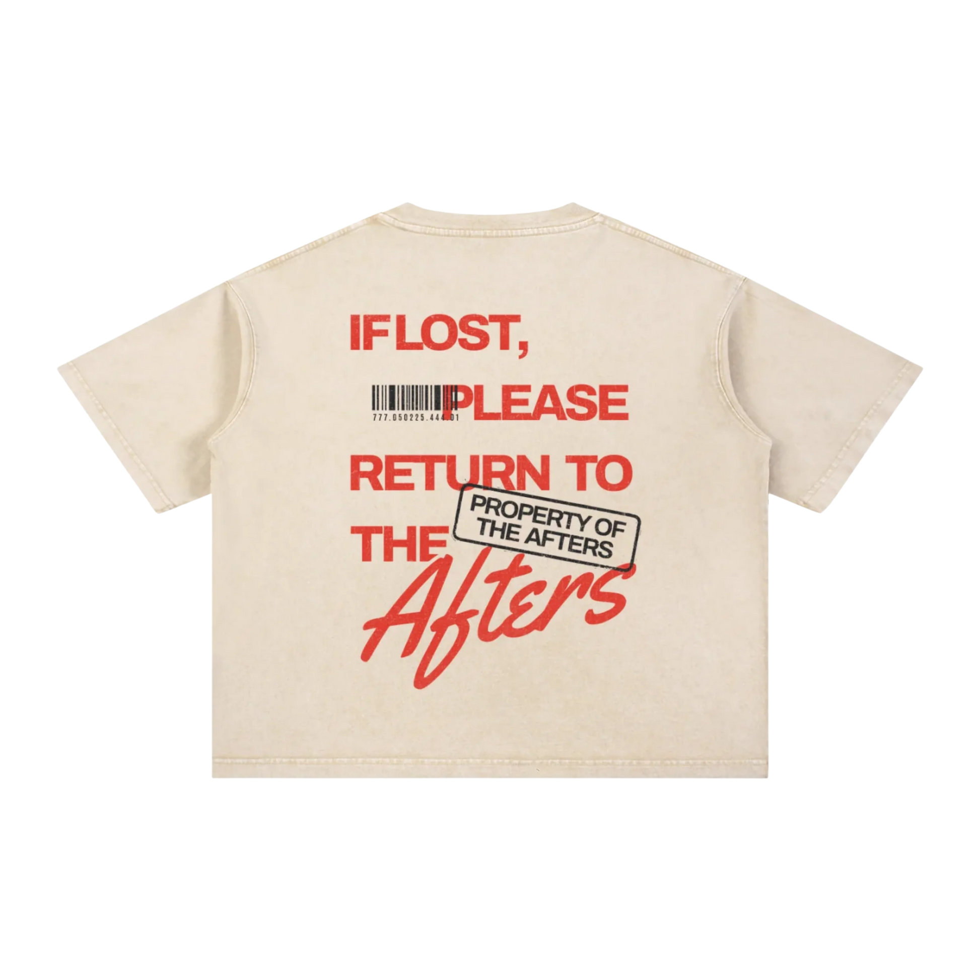 Return to Afters | Acid Wash Boxy T-Shirt