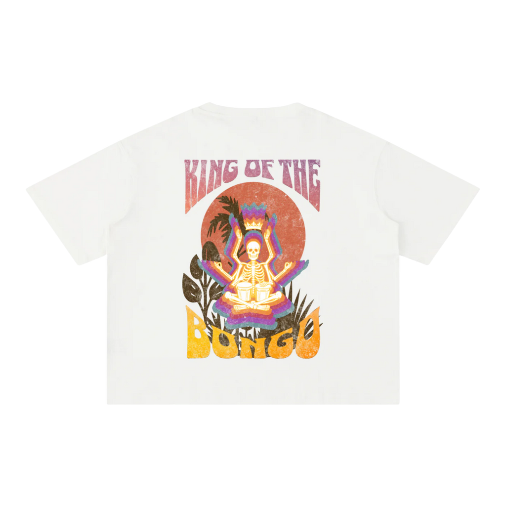 Bongo Bong | Mineral Wash Boxy Cotton T-Shirt