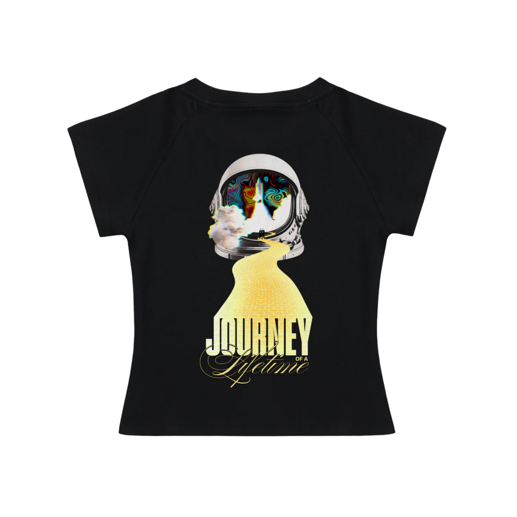 Journey of a Lifetime | Solid Color Raglan Sleeve Crop Top