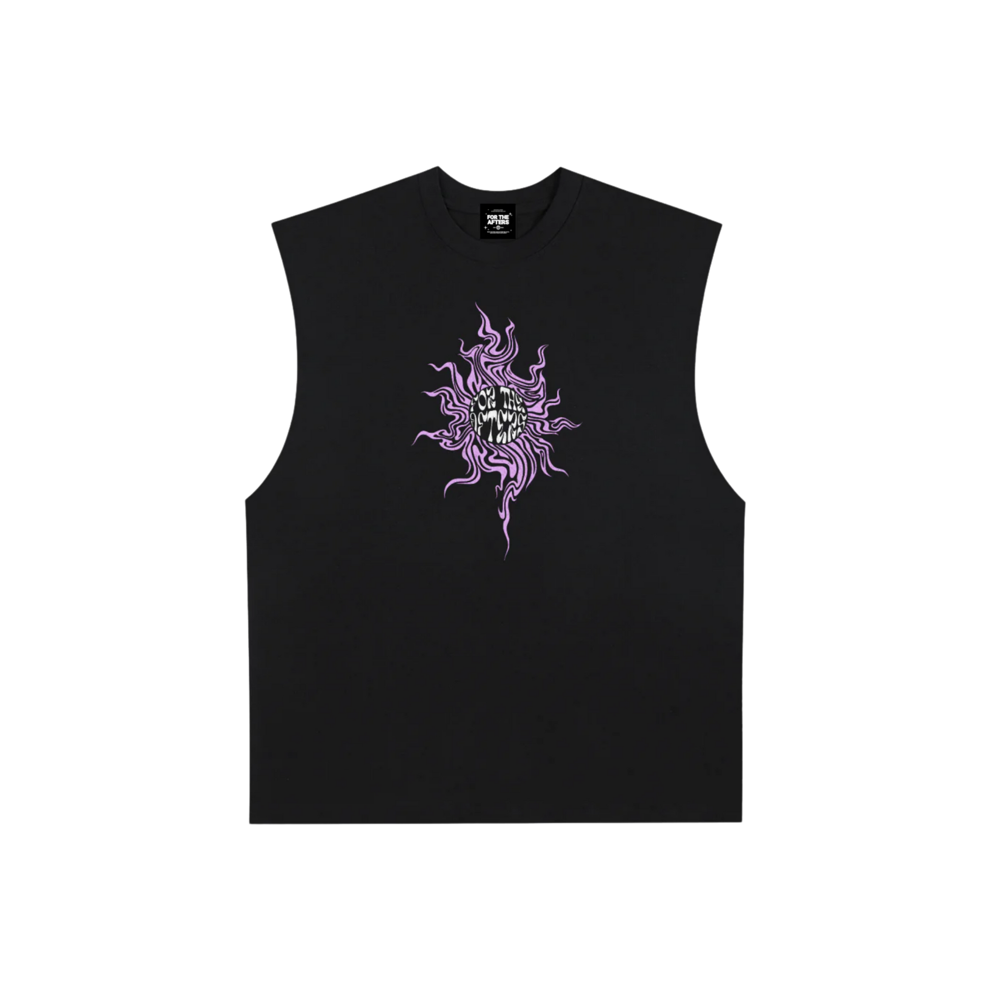 One of These Mornings | Raw Edge Cotton Tank Top