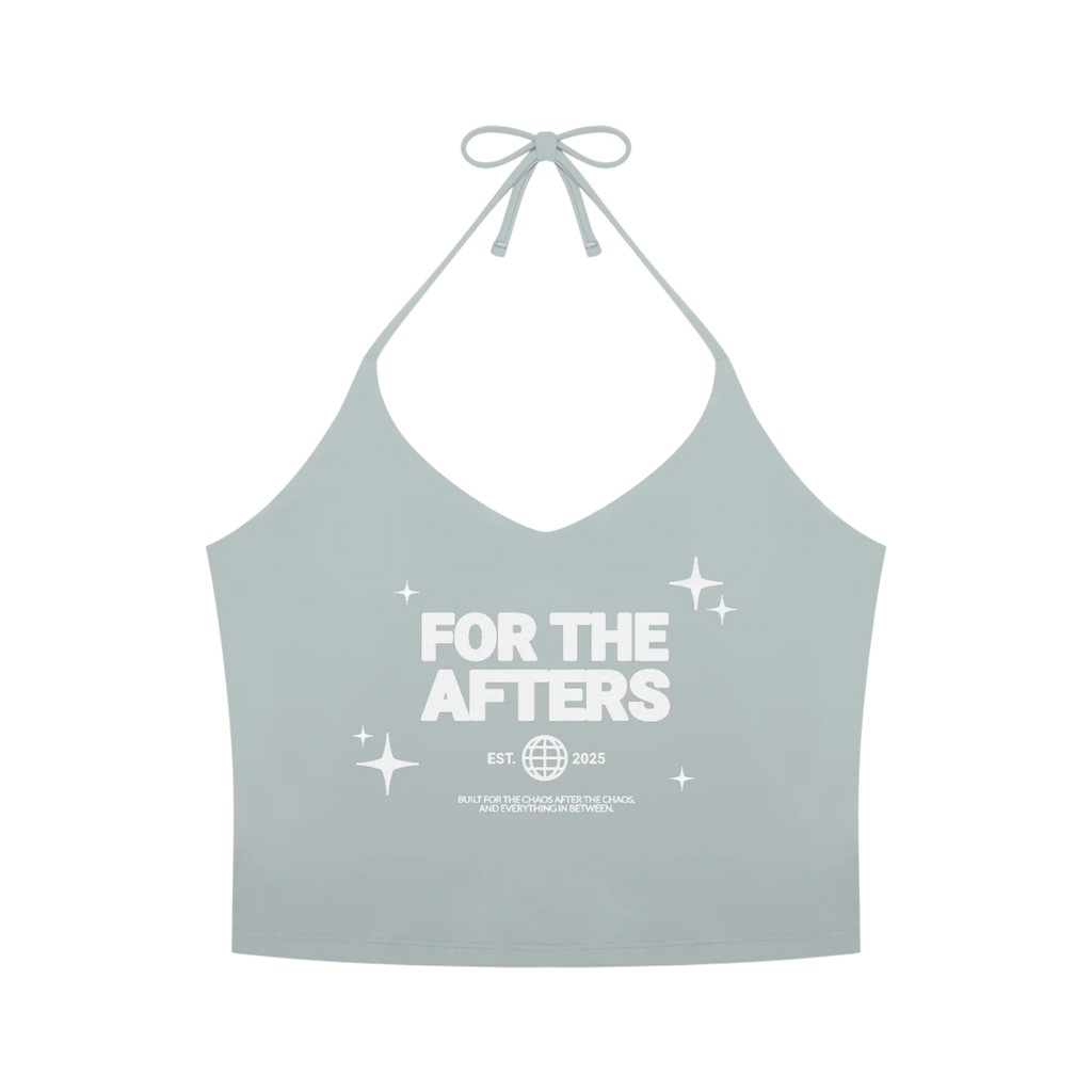 For the Afters | Women’s Halter Yoga Crop Tank Top