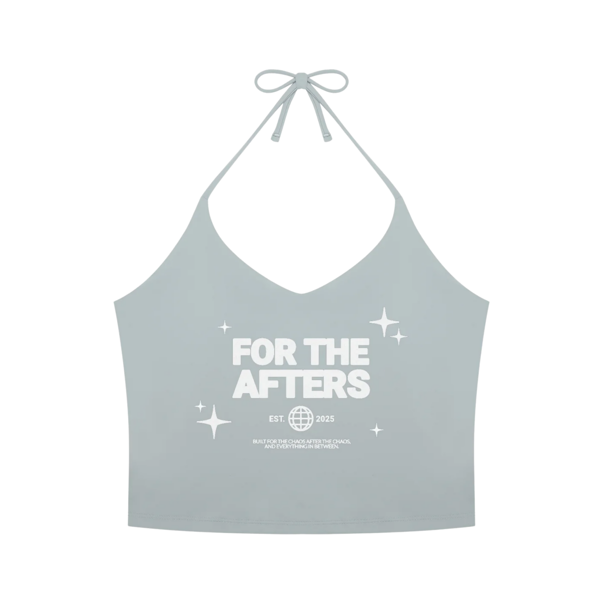 For the Afters | Women’s Halter Yoga Crop Tank Top